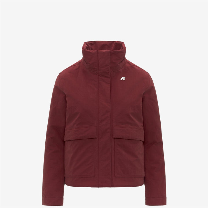 KALI WARM COTTON NYLON - Jackets - Short - WOMAN - Red Syrah