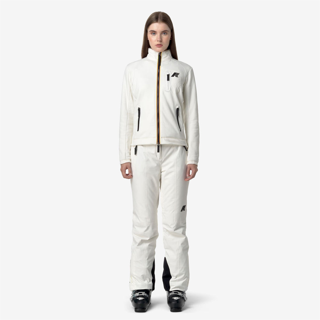 BONNEVAL MICROTWILL 2L - Pants - Sport Trousers - WOMAN - WHITE GARDENIA