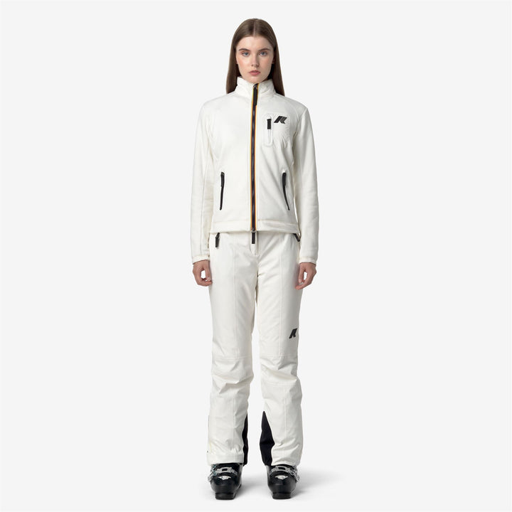 BONNEVAL MICROTWILL 2L - Pants - Sport Trousers - WOMAN - WHITE GARDENIA