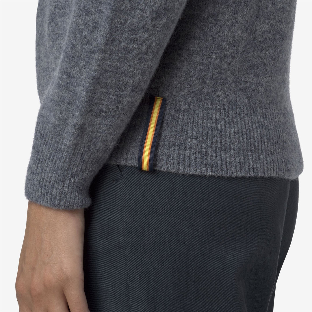 CLARISSE WOOL STRETCH - Knitwear - Pull  Over - WOMAN - Blue Wild Mix