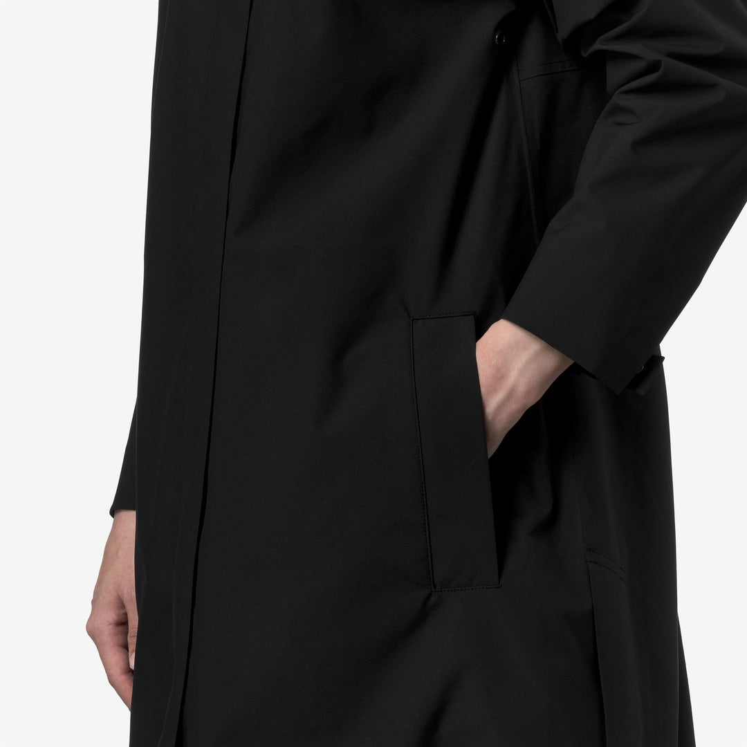 TIGRIT STRETCH 2L - Vestes - Long - Femme - Black Pure-Black Pure main
