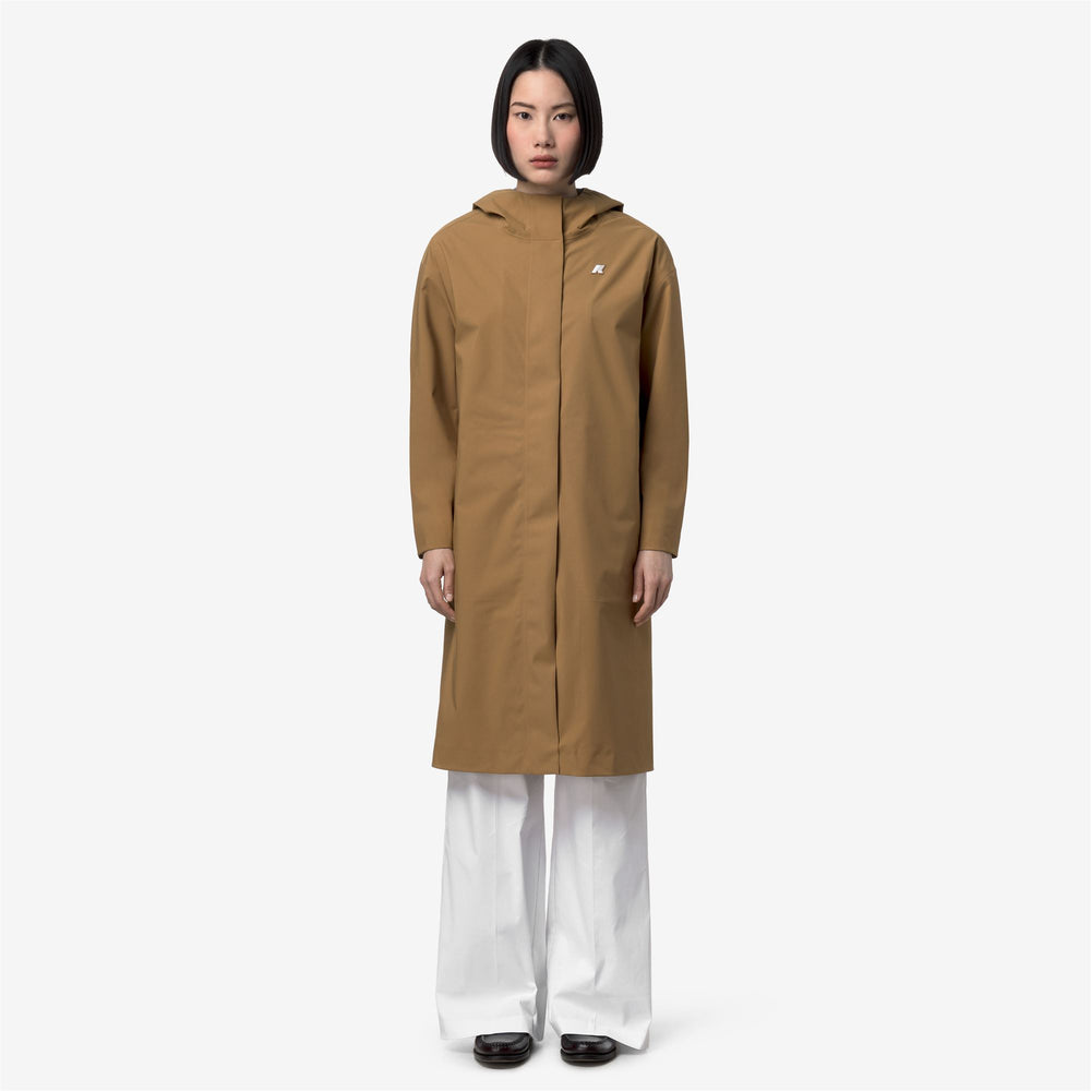 TIGRIT STRETCH 2L - Vestes - Long - Femme - Brown Bistre 02