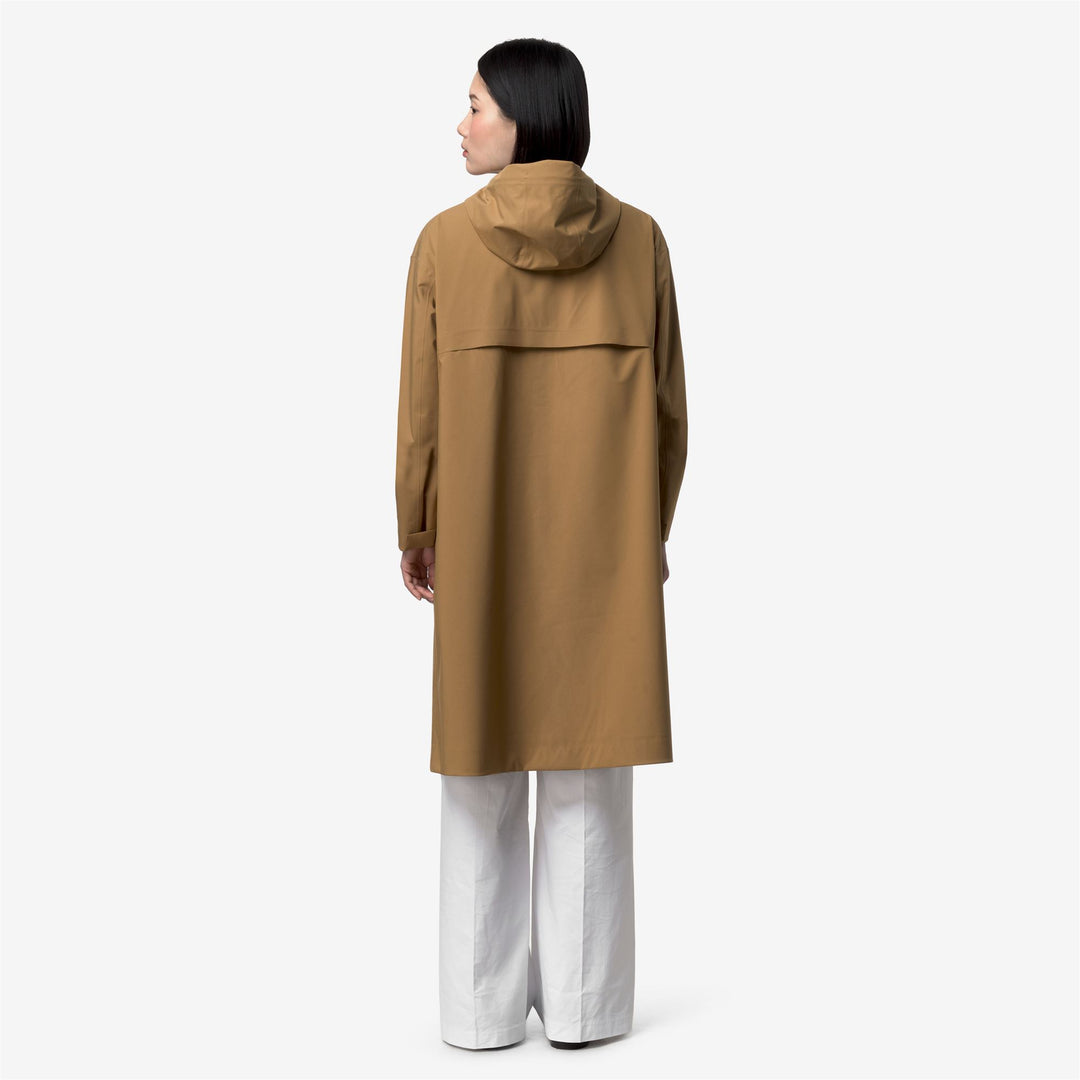 TIGRIT STRETCH 2L - Vestes - Long - Femme - Brown Bistre main