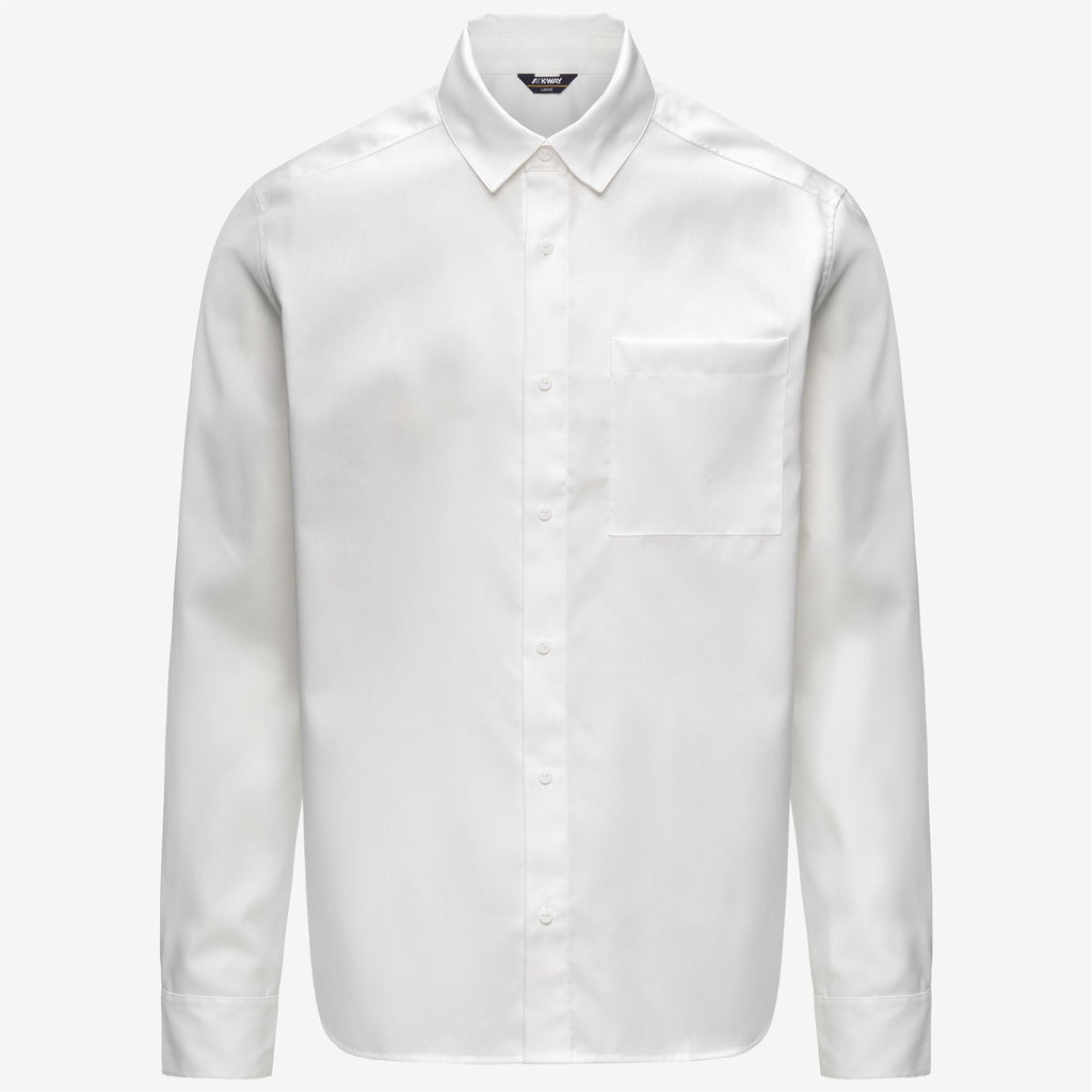 Shirts_Man_DAMIR OXFORD NON IRON_Shirt_White - White - Commercial 1
