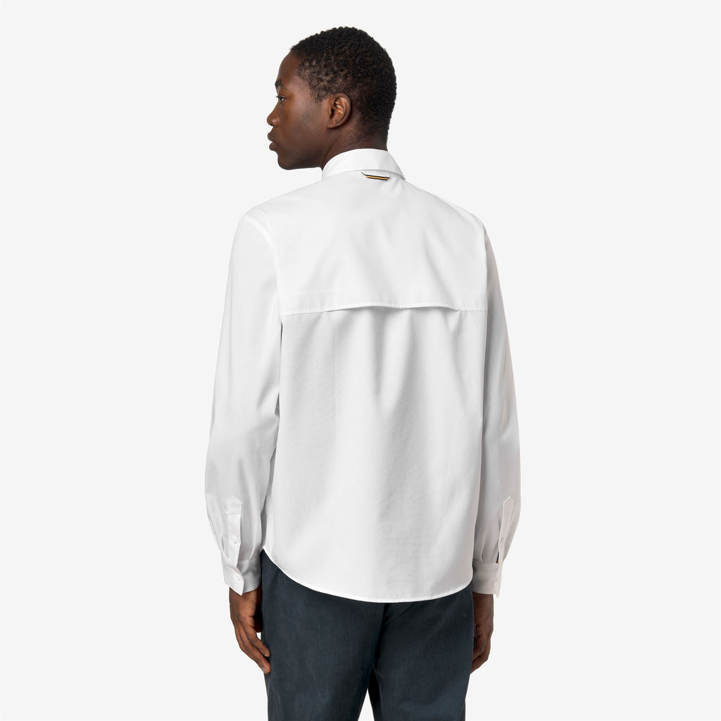 Shirts_Man_DAMIR OXFORD NON IRON_Shirt_White - White - Commercial 6