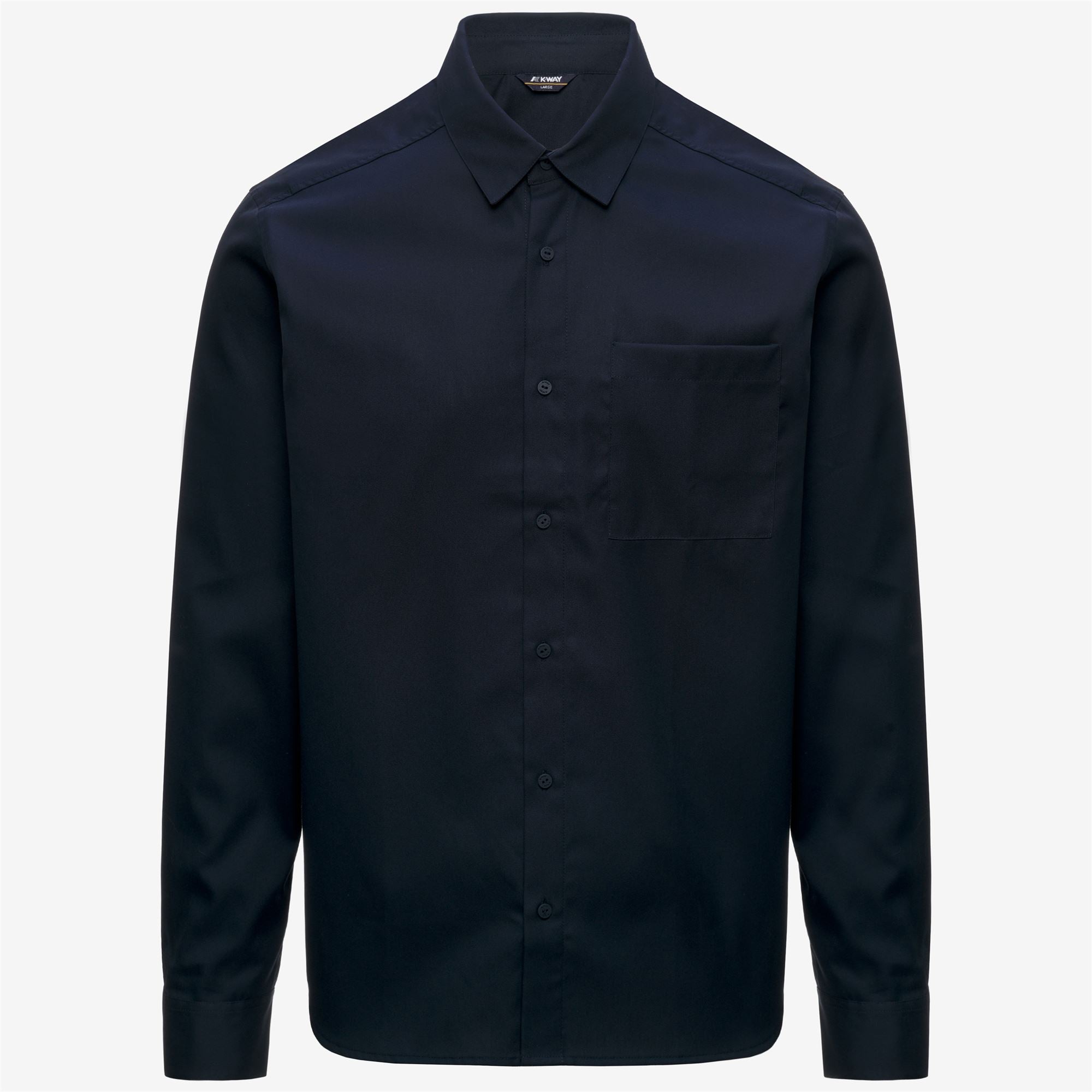 Shirts_Man_DAMIR OXFORD NON IRON_Shirt_Blue Depth - Commercial 1