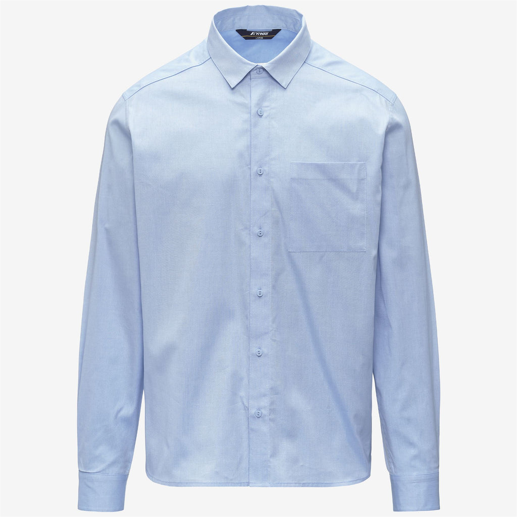 Shirts_Man_DAMIR OXFORD NON IRON_Shirt_Blue Sub - Commercial 1