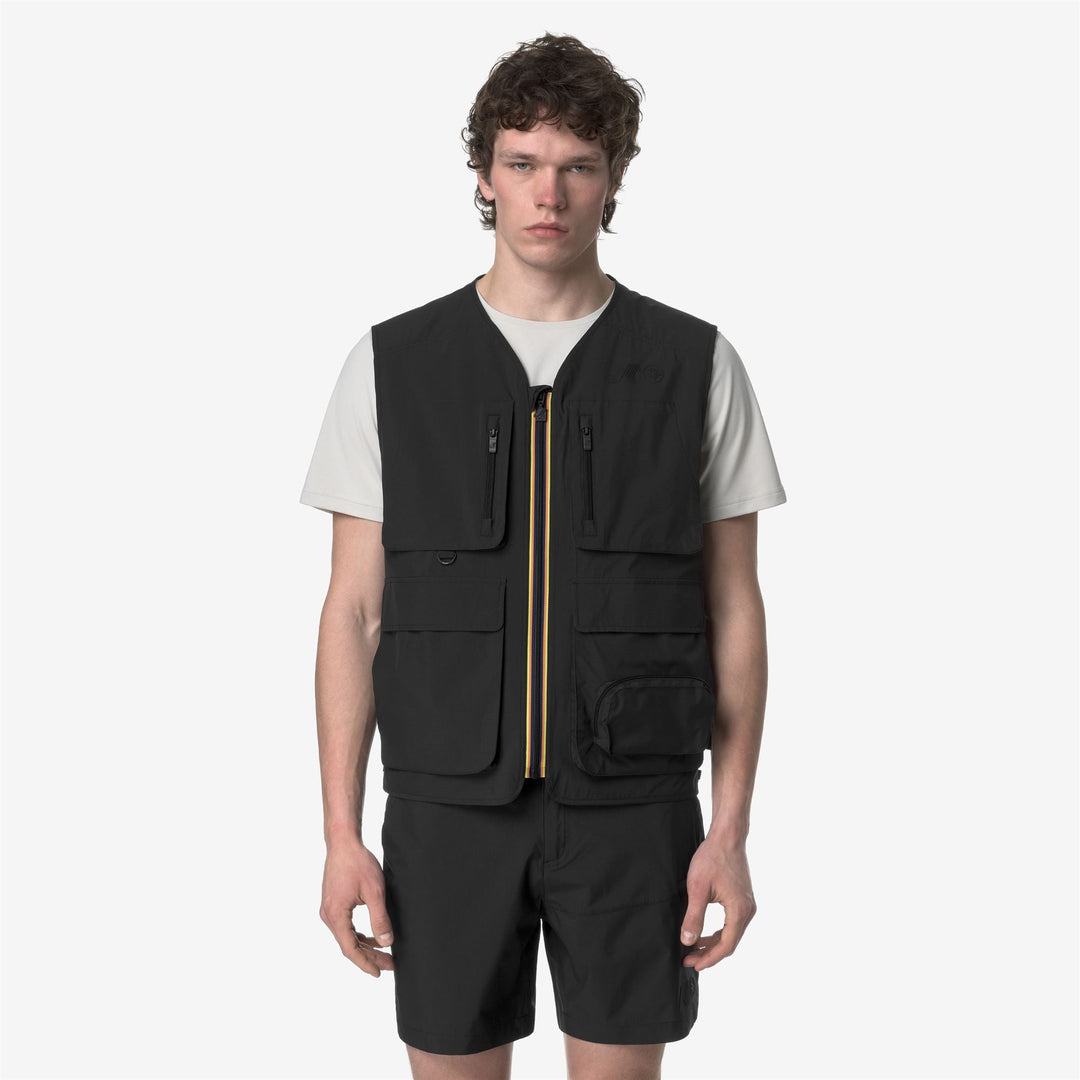 ALLOS CORAL GARDENERS - Jackets - Vest - UNISEX - BLACK PURE