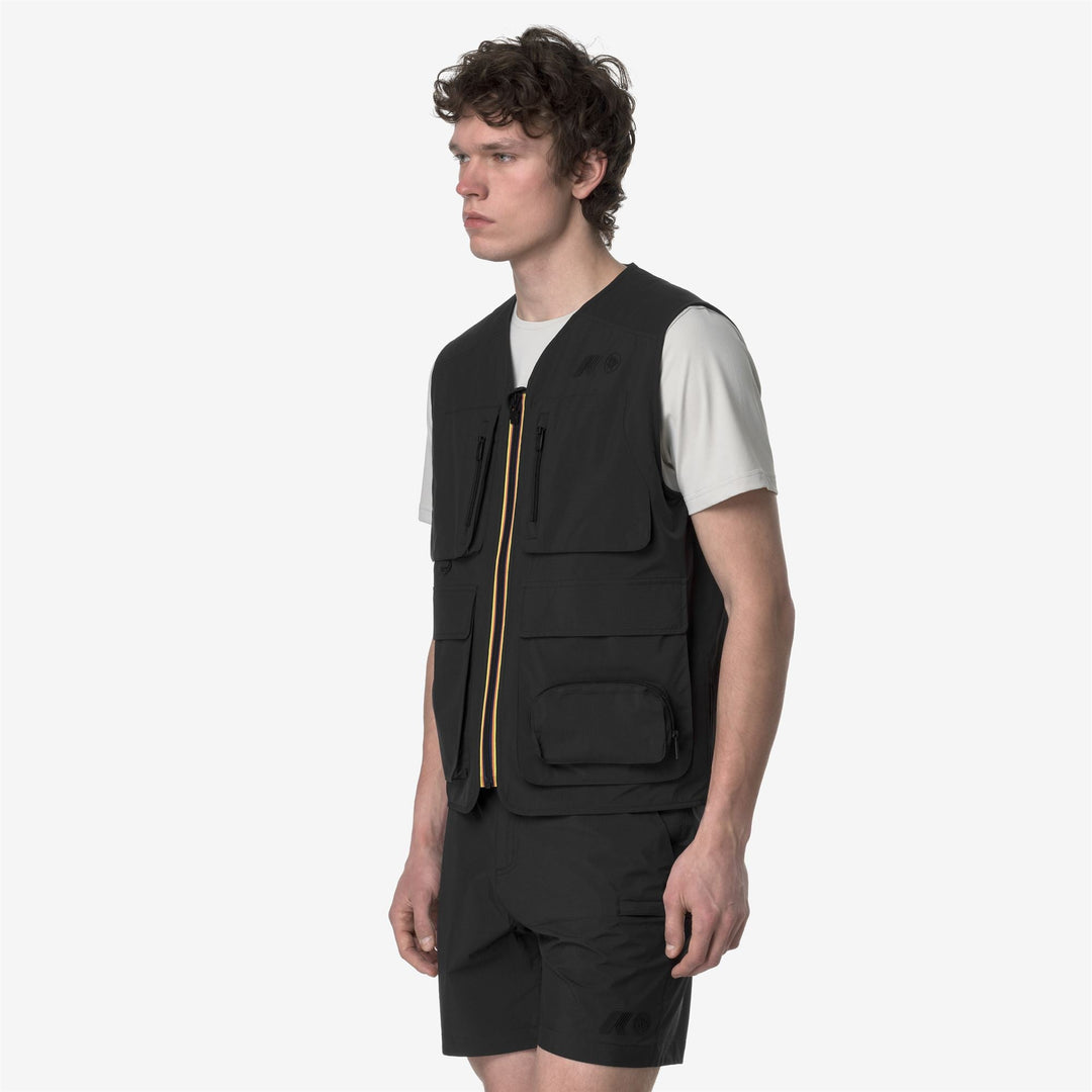 ALLOS CORAL GARDENERS - Jackets - Vest - UNISEX - BLACK PURE