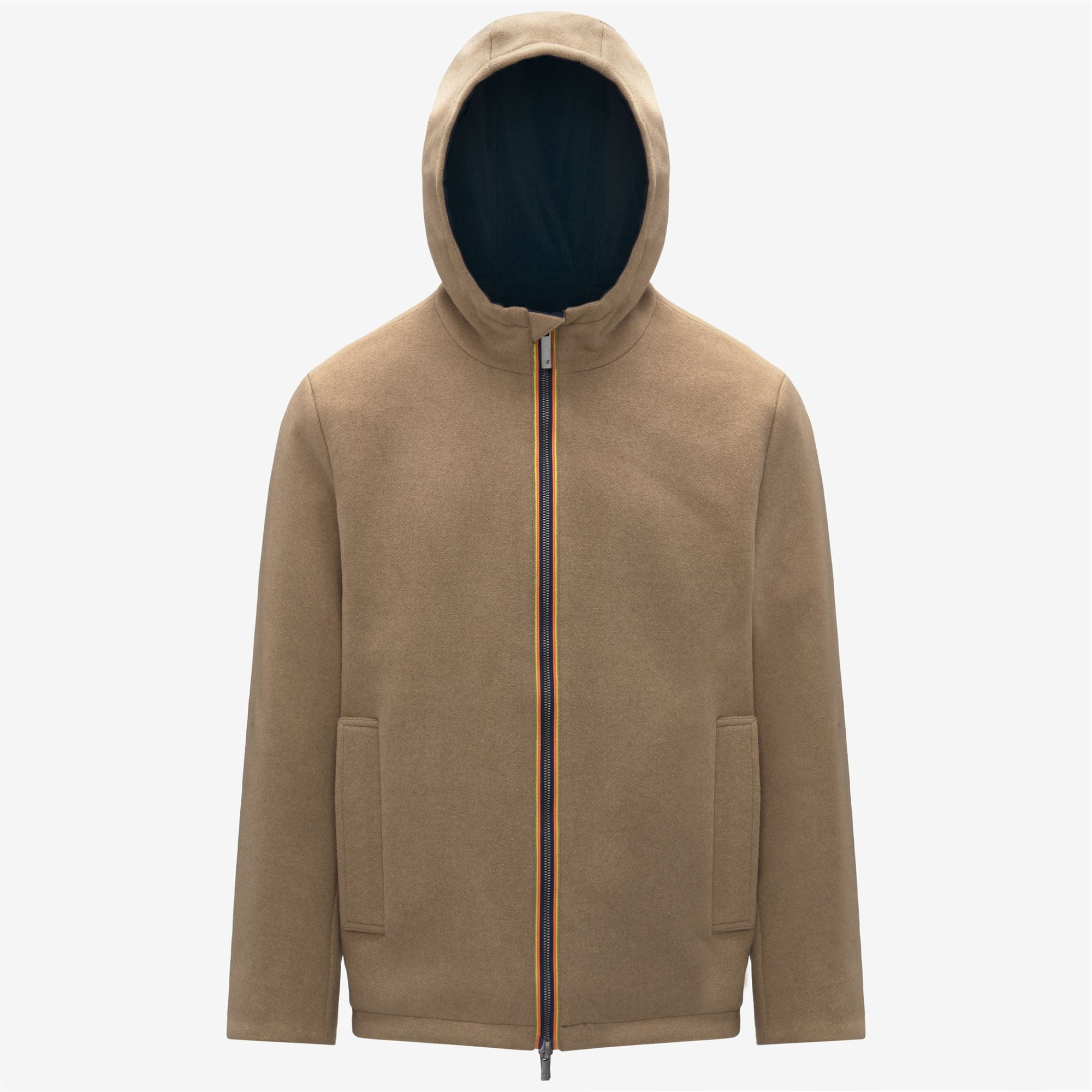 Jackets_Man_CLAUDEL WOOL BONDED DOUBLE_Mid_Beige Khaki - Blue Depth - Commercial 7