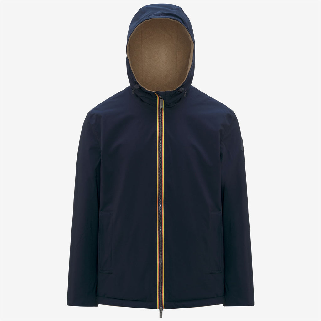 Jackets_Man_CLAUDEL WOOL BONDED DOUBLE_Mid_Beige Khaki - Blue Depth - Commercial 2
