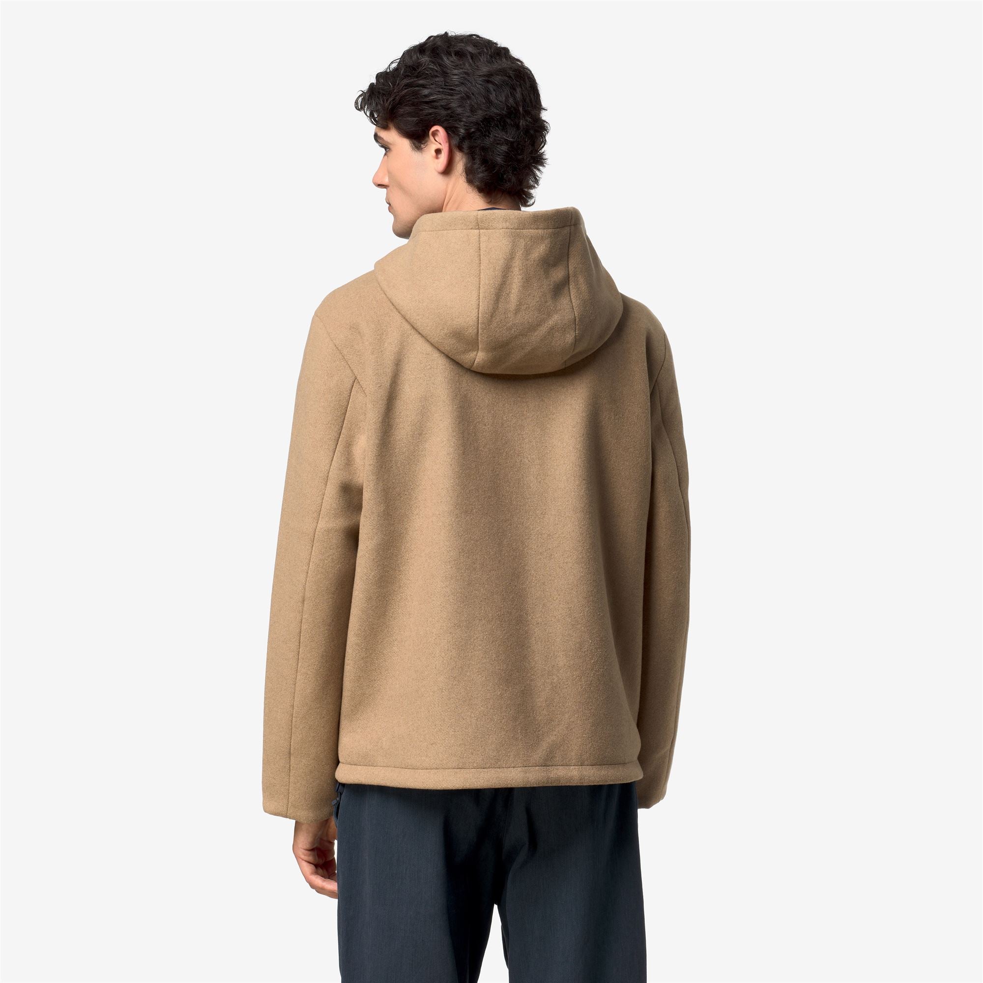Jackets_Man_CLAUDEL WOOL BONDED DOUBLE_Mid_Beige Khaki - Blue Depth - Commercial 6