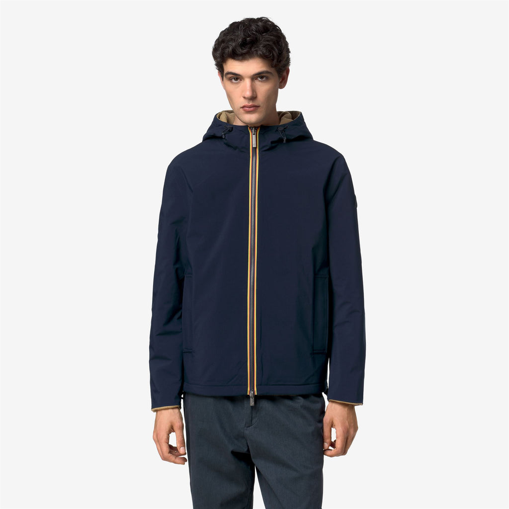 Jackets_Man_CLAUDEL WOOL BONDED DOUBLE_Mid_Beige Khaki - Blue Depth - Commercial 3
