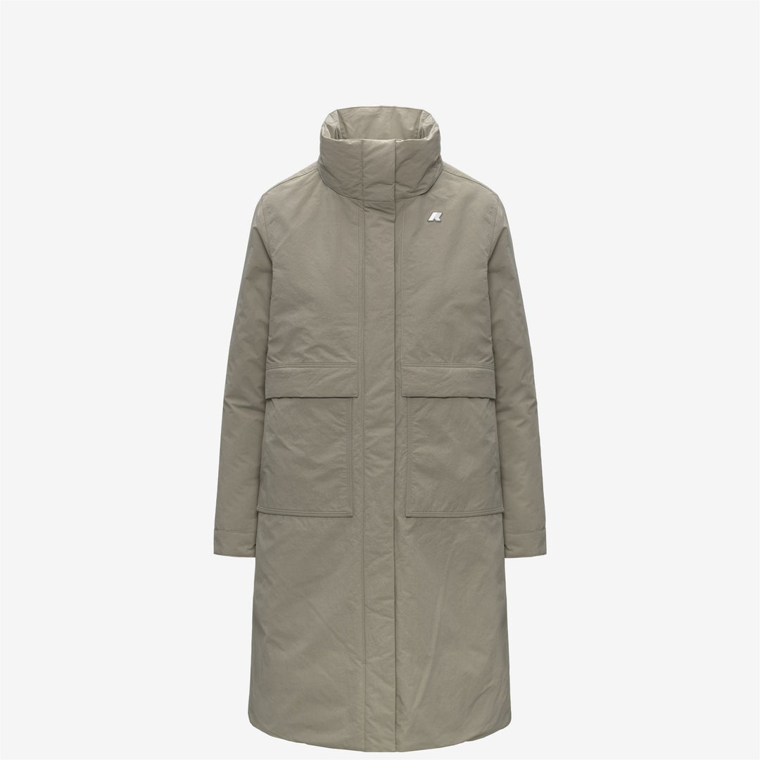 KALISHA WARM COTTON NYLON - Jackets - Long - WOMAN - Green Oak main