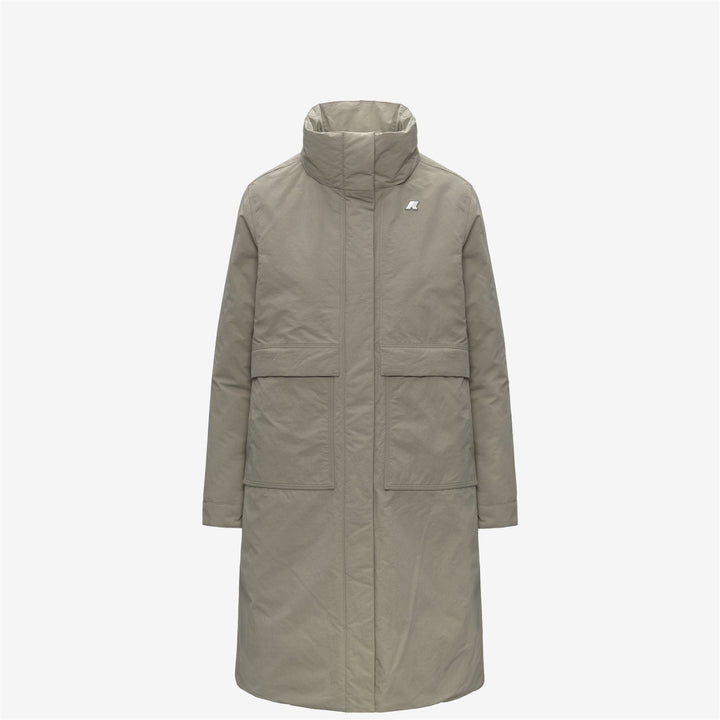 KALISHA WARM COTTON NYLON - Jackets - Long - WOMAN - Green Oak 7
