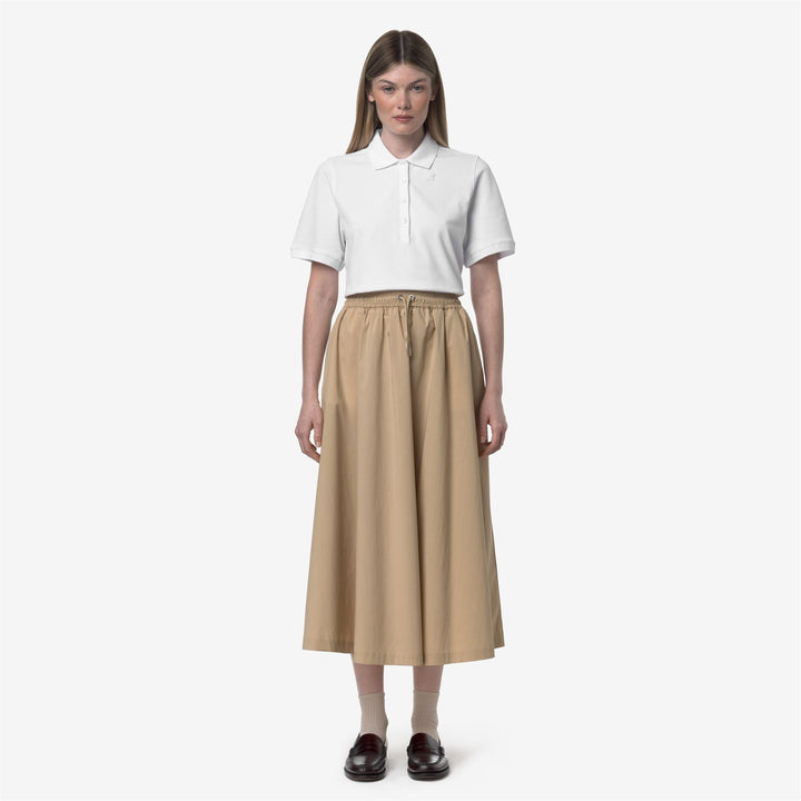 MOSELLA LIGHT POPLIN TECH - Skirts - Long - WOMAN - BEIGE ROPE