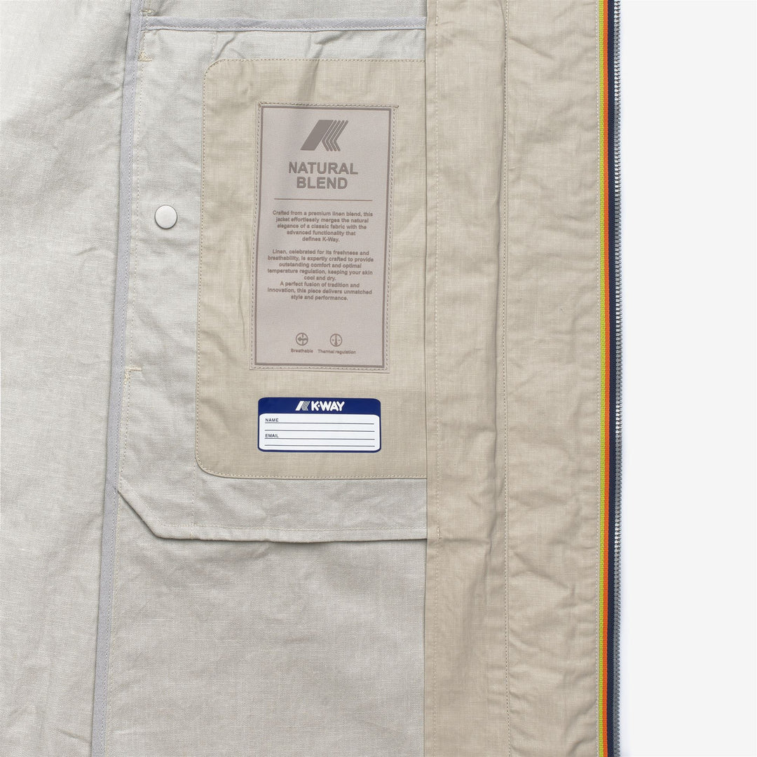 HORIEN NATURAL BLEND - Vestes - Long - Femme - BEIGE LT COMBO-BEIGE LT main