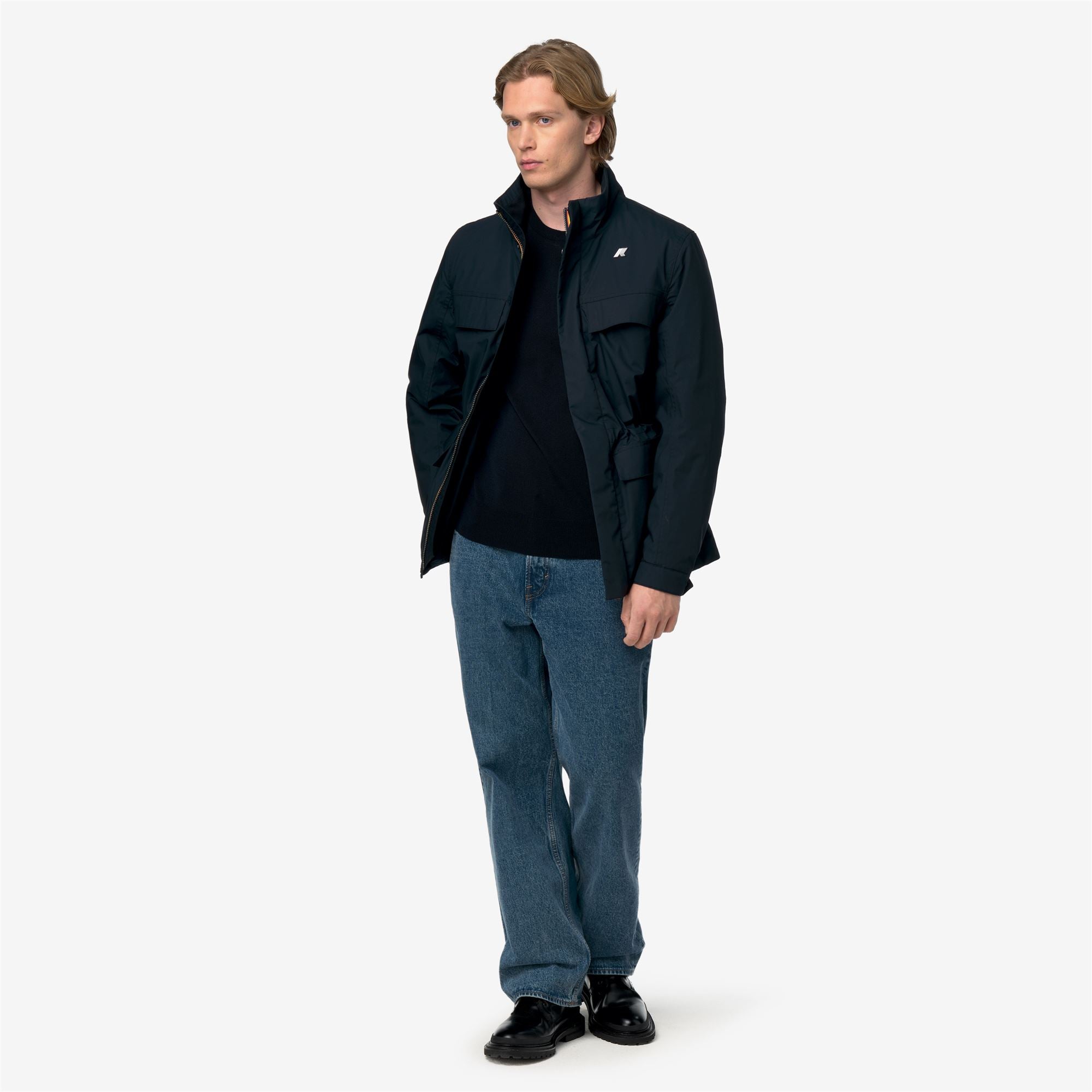 Jackets_Man_MANUENE WARM MICRO CANVAS_Mid_Blue Depth - Commercial 7
