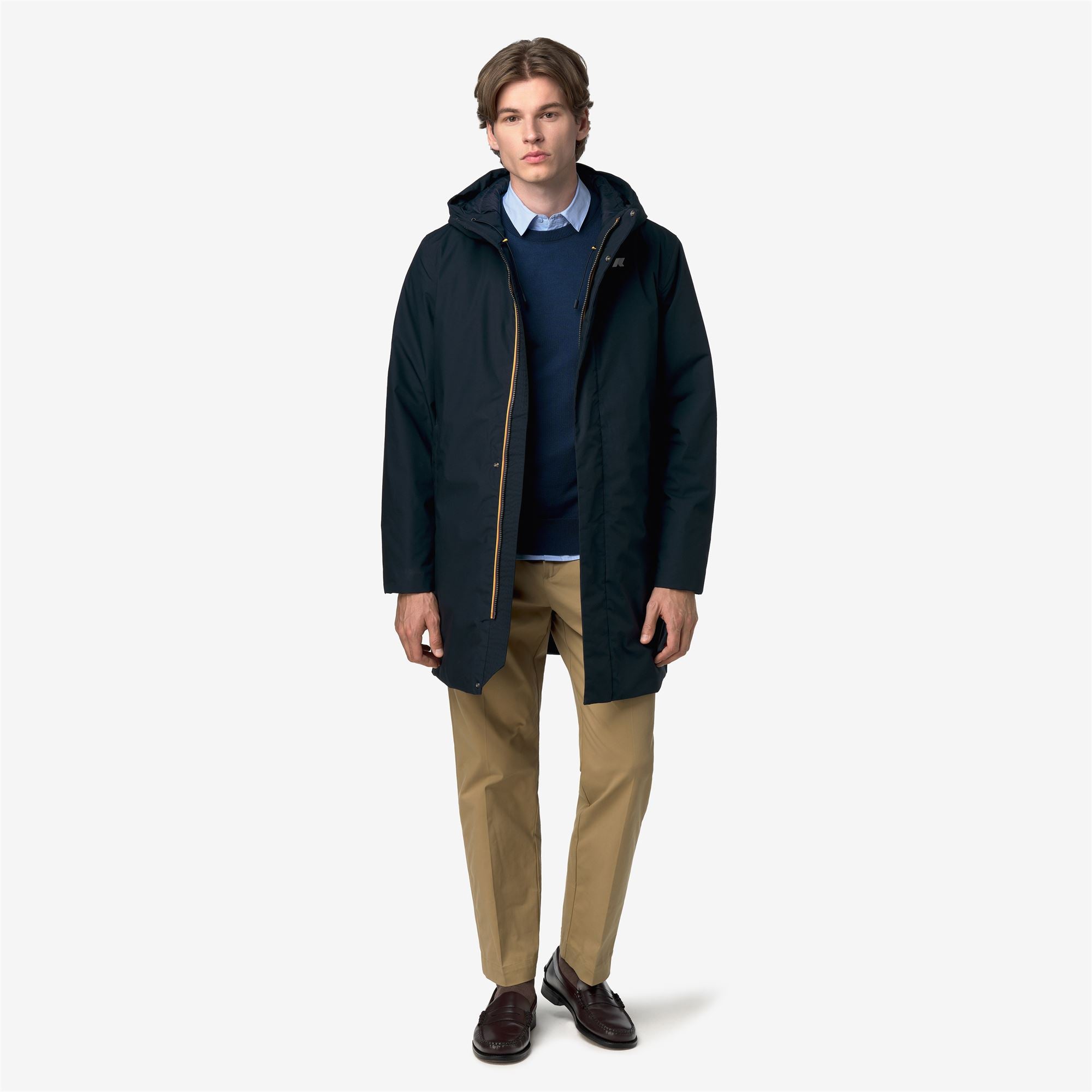 Jackets_Man_THOMAS WARM MICRO CANVAS_Long_Blue Depth - Commercial 7