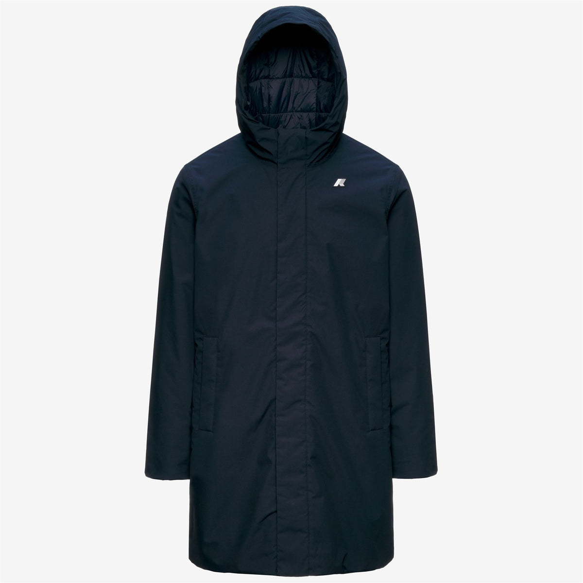 Jackets_Man_THOMAS WARM MICRO CANVAS_Long_Blue Depth - Commercial 1
