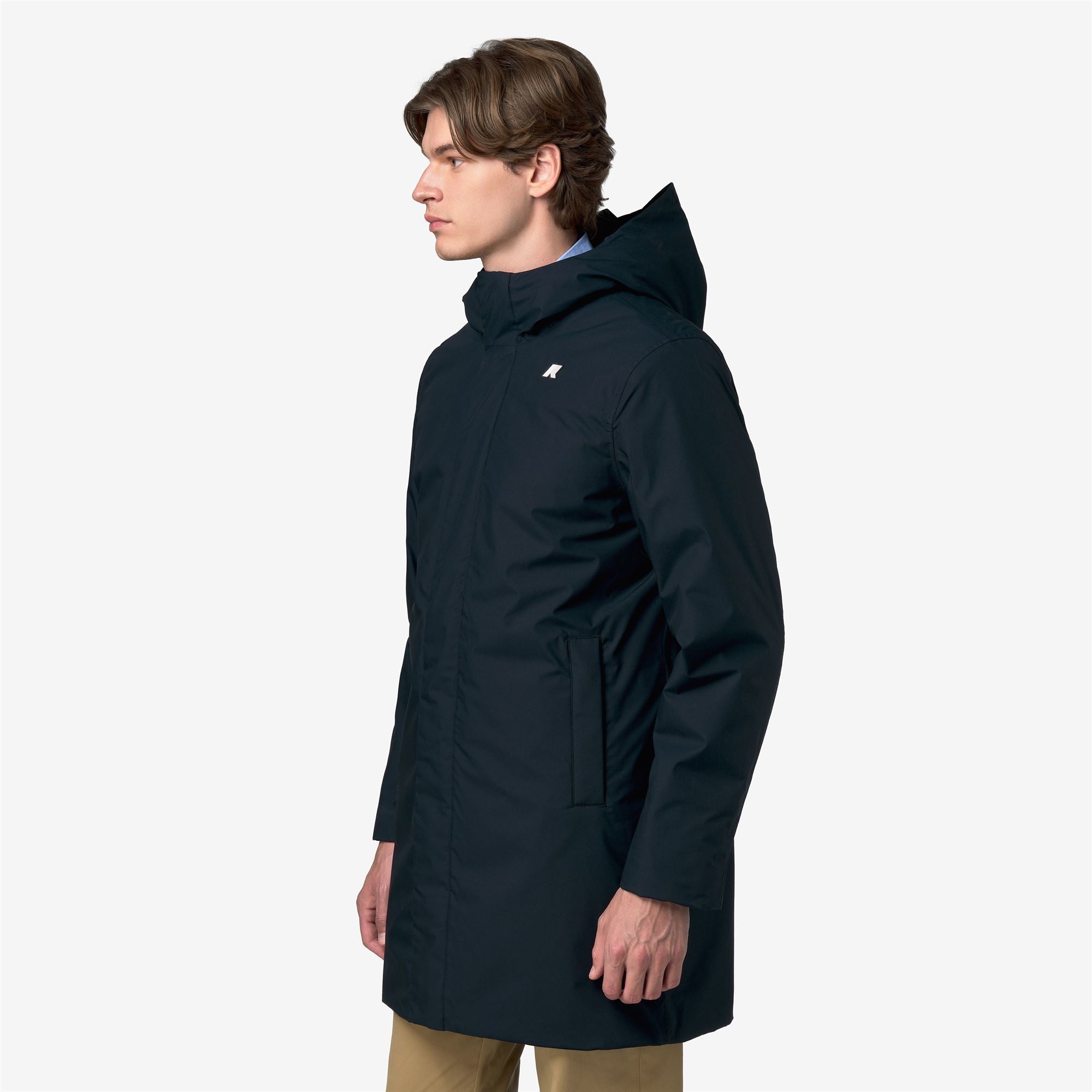 Jackets_Man_THOMAS WARM MICRO CANVAS_Long_Blue Depth - Commercial 5