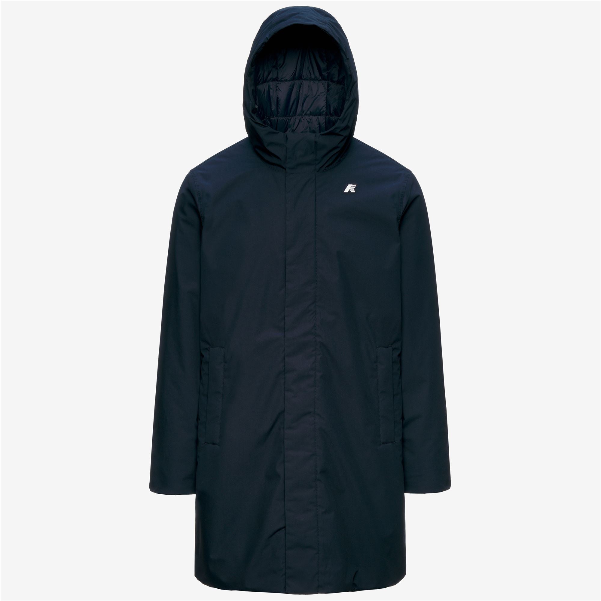 Jackets_Man_THOMAS WARM MICRO CANVAS_Long_Blue Depth - Commercial 1