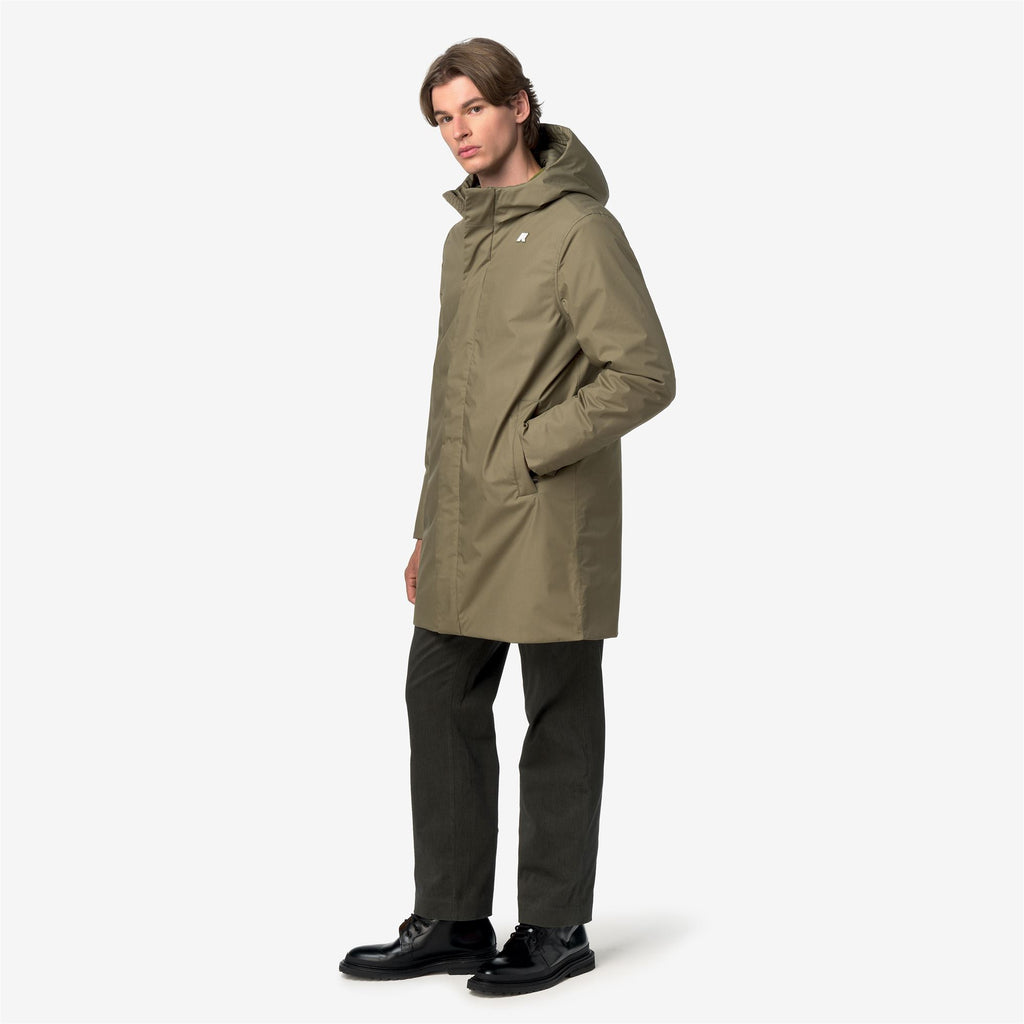 Jackets_Man_THOMAS WARM MICRO CANVAS_Long_Green Army - Commercial 7