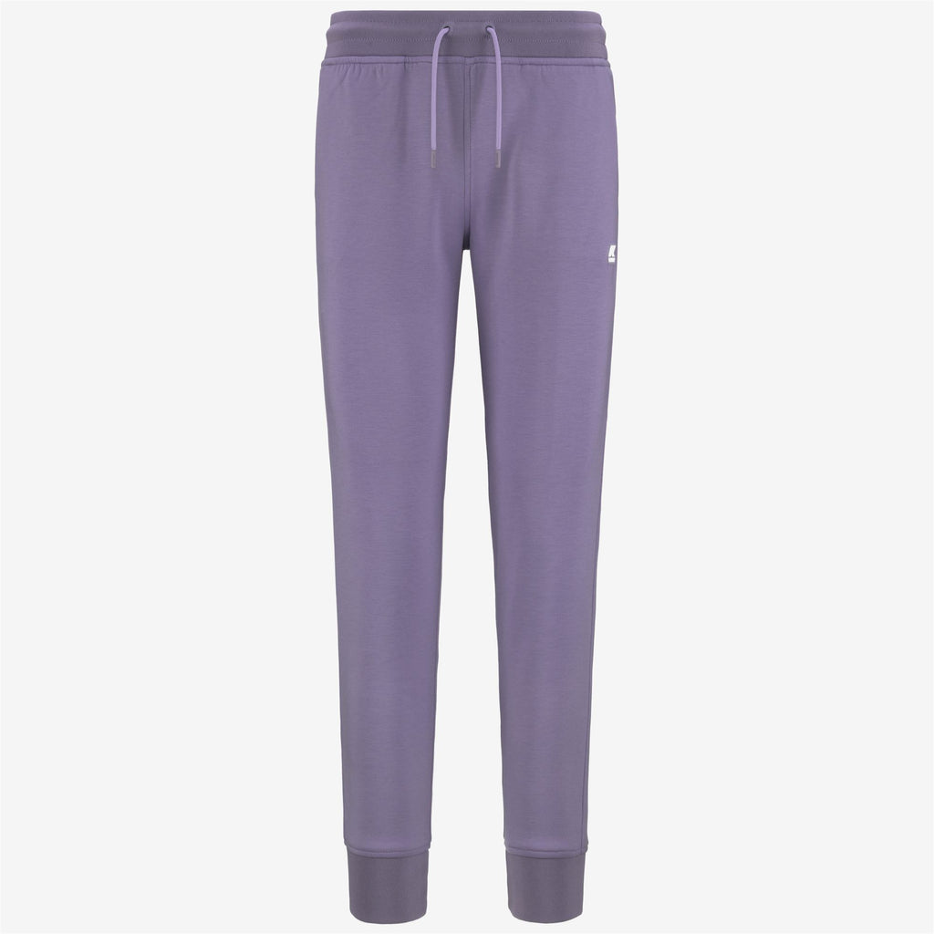 Pants_Woman_GINEVRA LIGHT SPACER_Sport Trousers_Violet Glicine - Commercial 1