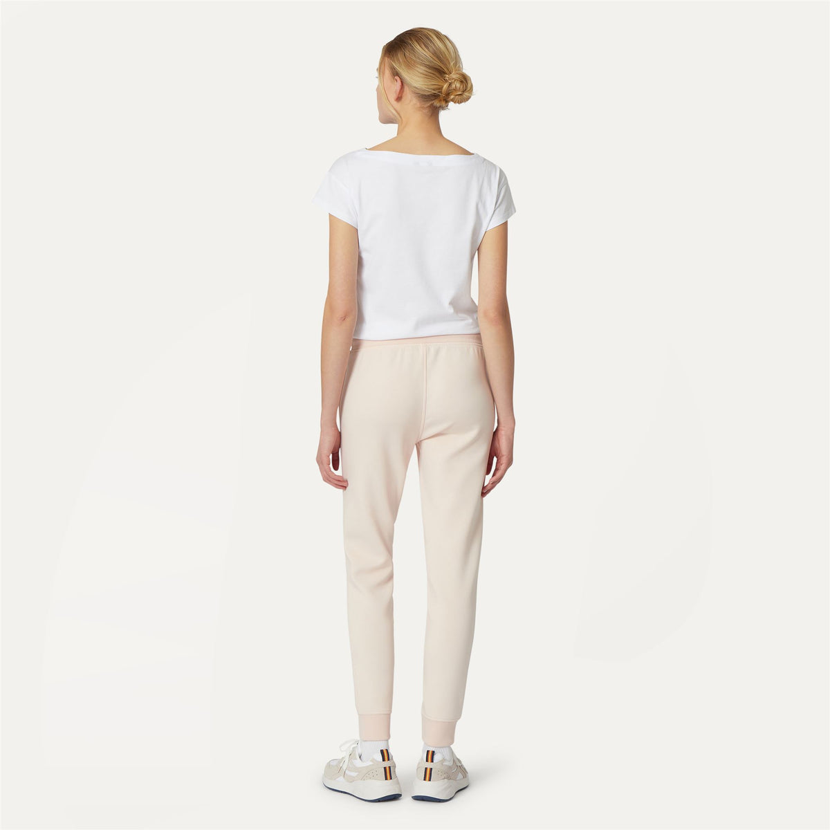 Pants_WOMAN_GINEVRA LIGHT SPACER_Sport Trousers_Pink Cloud - Commercial 6