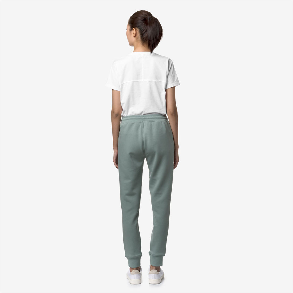 Pants_Woman_GINEVRA LIGHT SPACER_Sport Trousers_Green Mold - Commercial 6