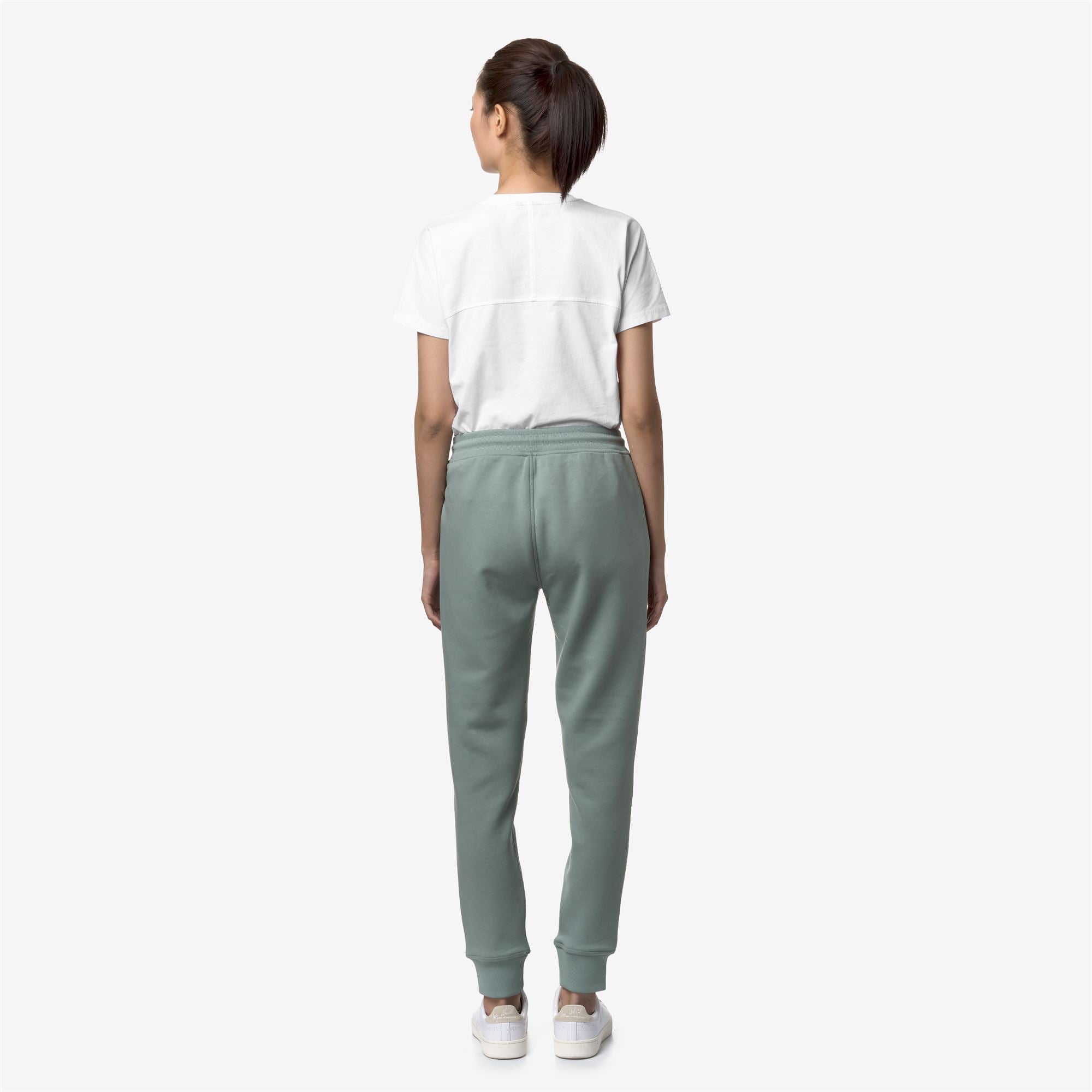 Pants_Woman_GINEVRA LIGHT SPACER_Sport Trousers_Green Mold - Commercial 6