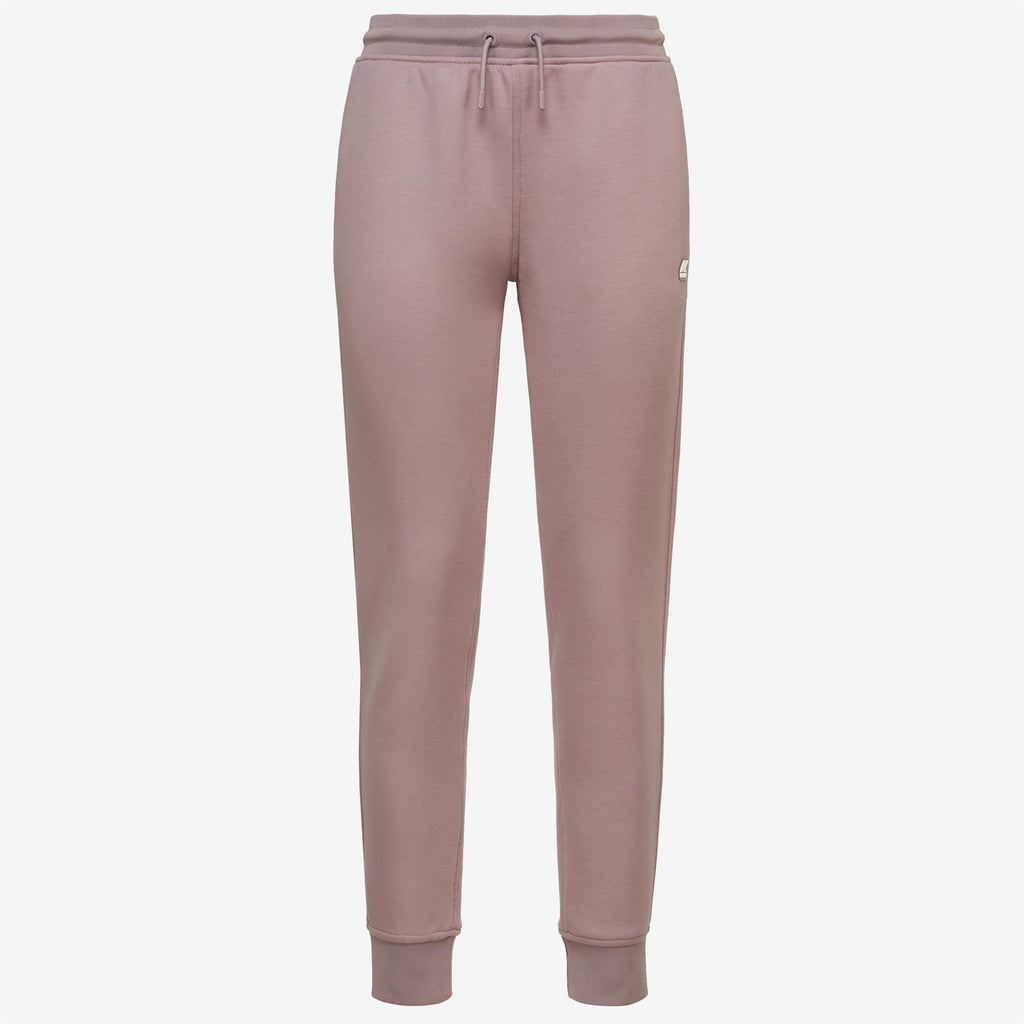 Pants_Woman_GINEVRA LIGHT SPACER_Sport Trousers_Violet Dusty - Commercial 1