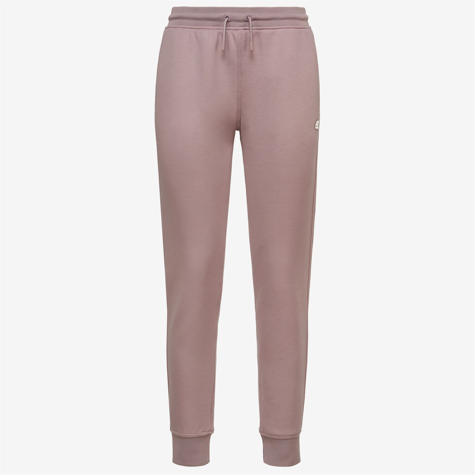 Pants_Woman_GINEVRA LIGHT SPACER_Sport Trousers_Violet Dusty - Commercial 1