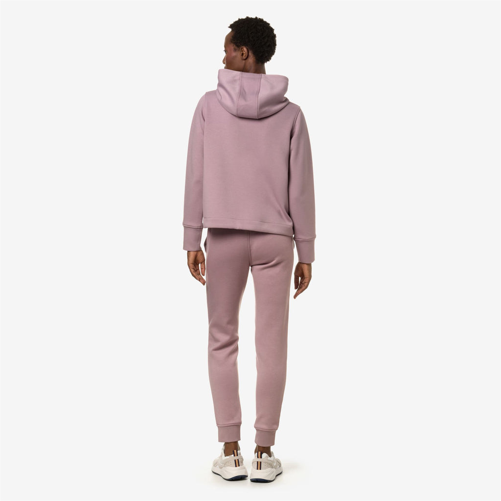 Pants_Woman_GINEVRA LIGHT SPACER_Sport Trousers_Violet Dusty - Commercial 6