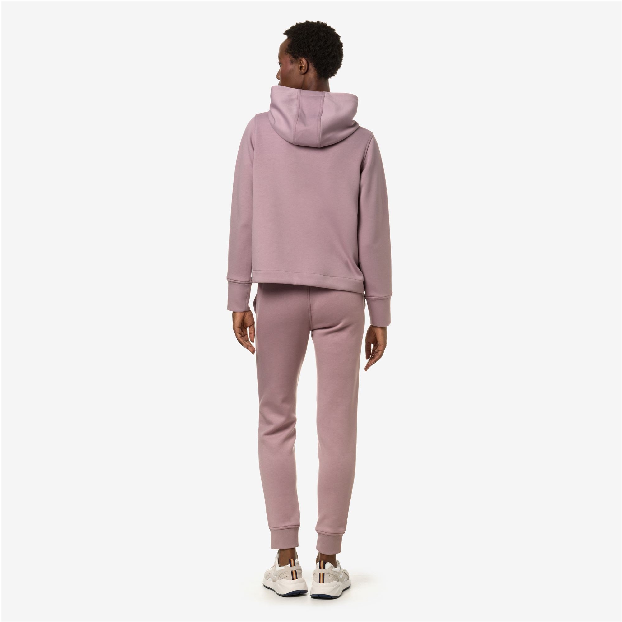 Pants_Woman_GINEVRA LIGHT SPACER_Sport Trousers_Violet Dusty - Commercial 6