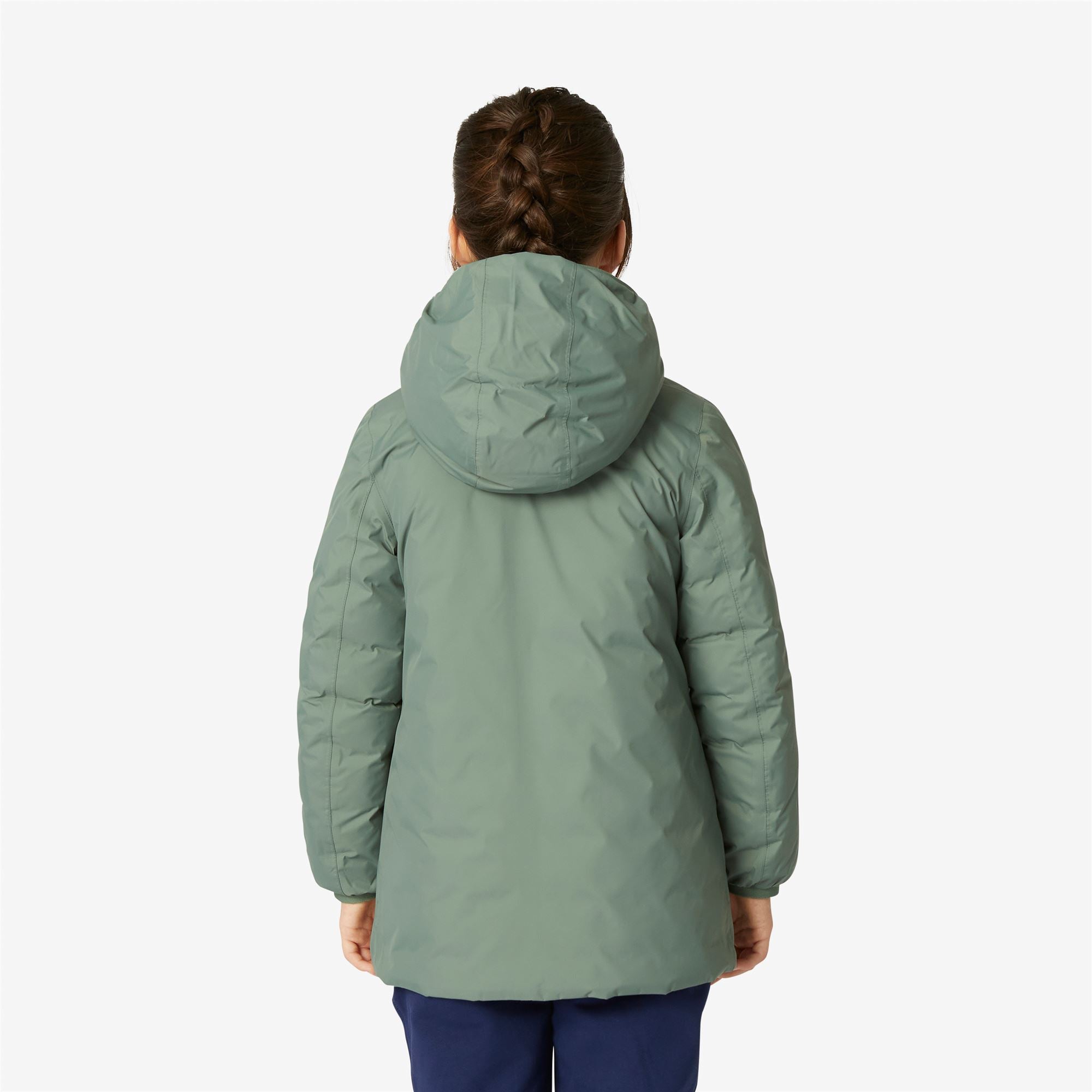 Jackets_Girl_P. SOPHIE THERMO PLUS.2 DOUBLE_Mid_Green Laurel - Violet Lavender - Commercial 6