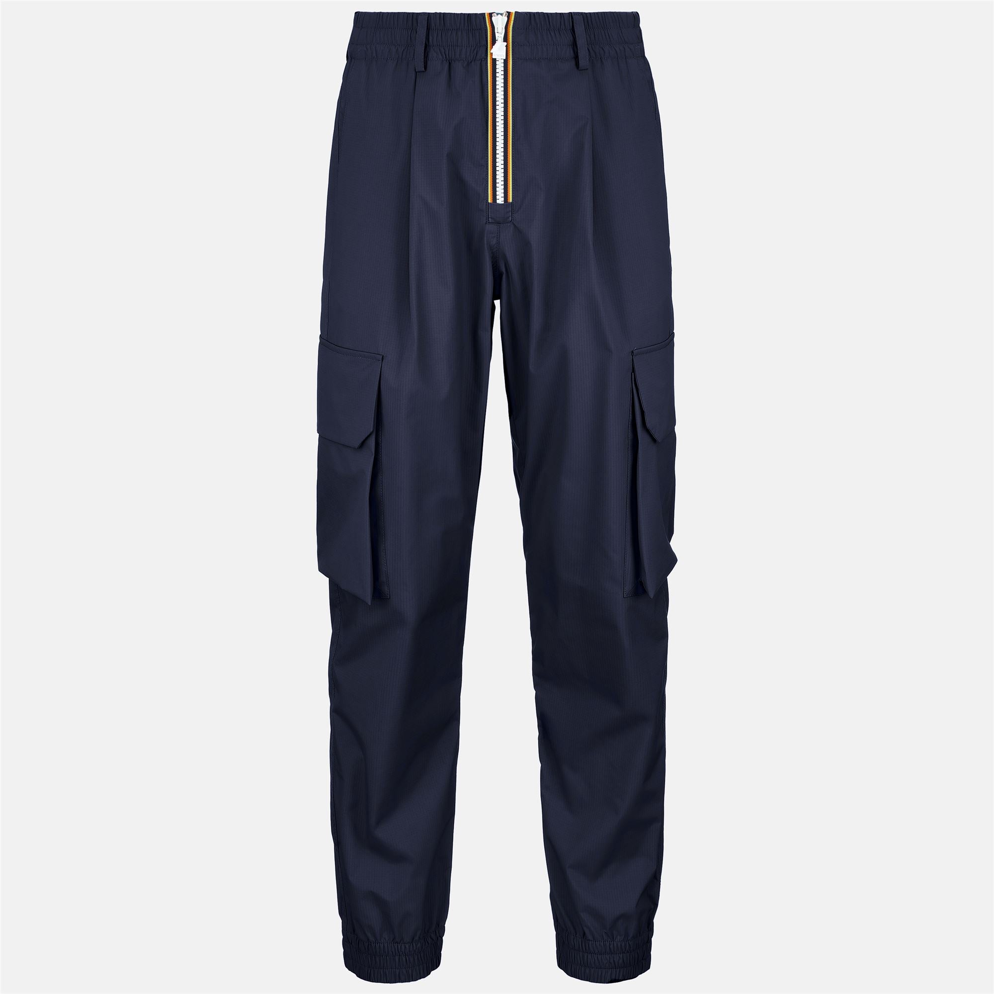 Pants_UNISEX_LEO POCKET 2.1 AMIABLE SILVER_Cargo_Blue Print - Blue Royal - Commercial 1