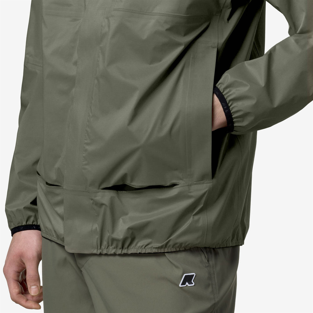 ROCHE - Vestes - Milieu - Unisexe - Green Lichen main