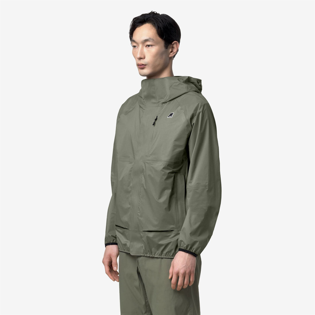 ROCHE - Vestes - Milieu - Unisexe - Green Lichen main