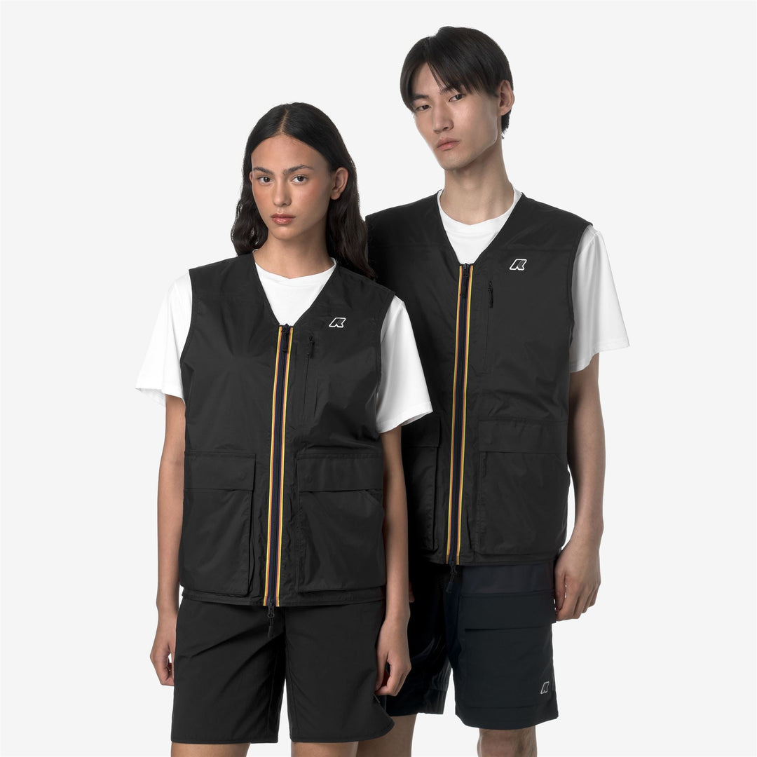 GORGES - Jackets - Vest - UNISEX - BLACK PURE