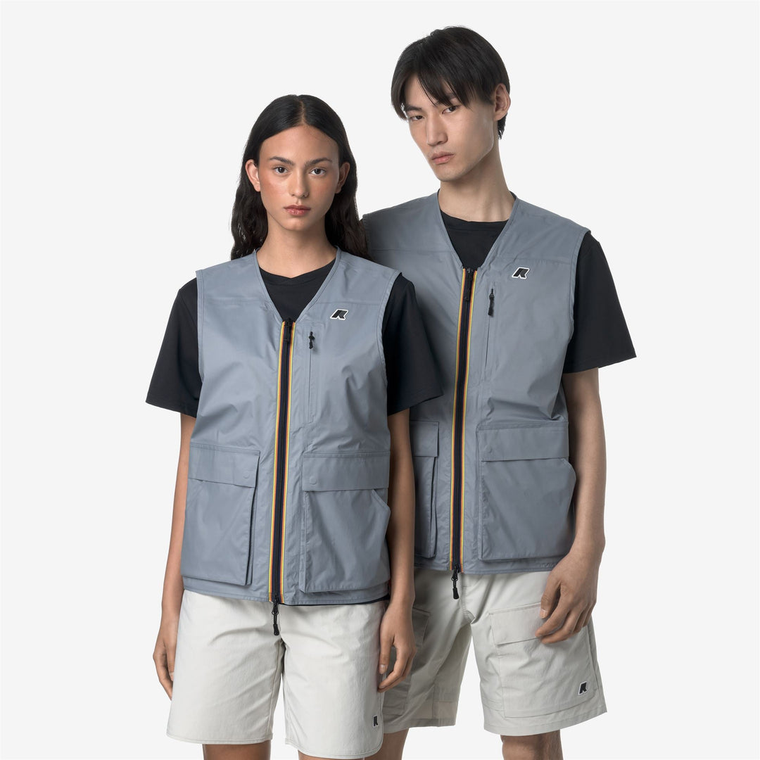GORGES - Jackets - Vest - UNISEX - GREY MD