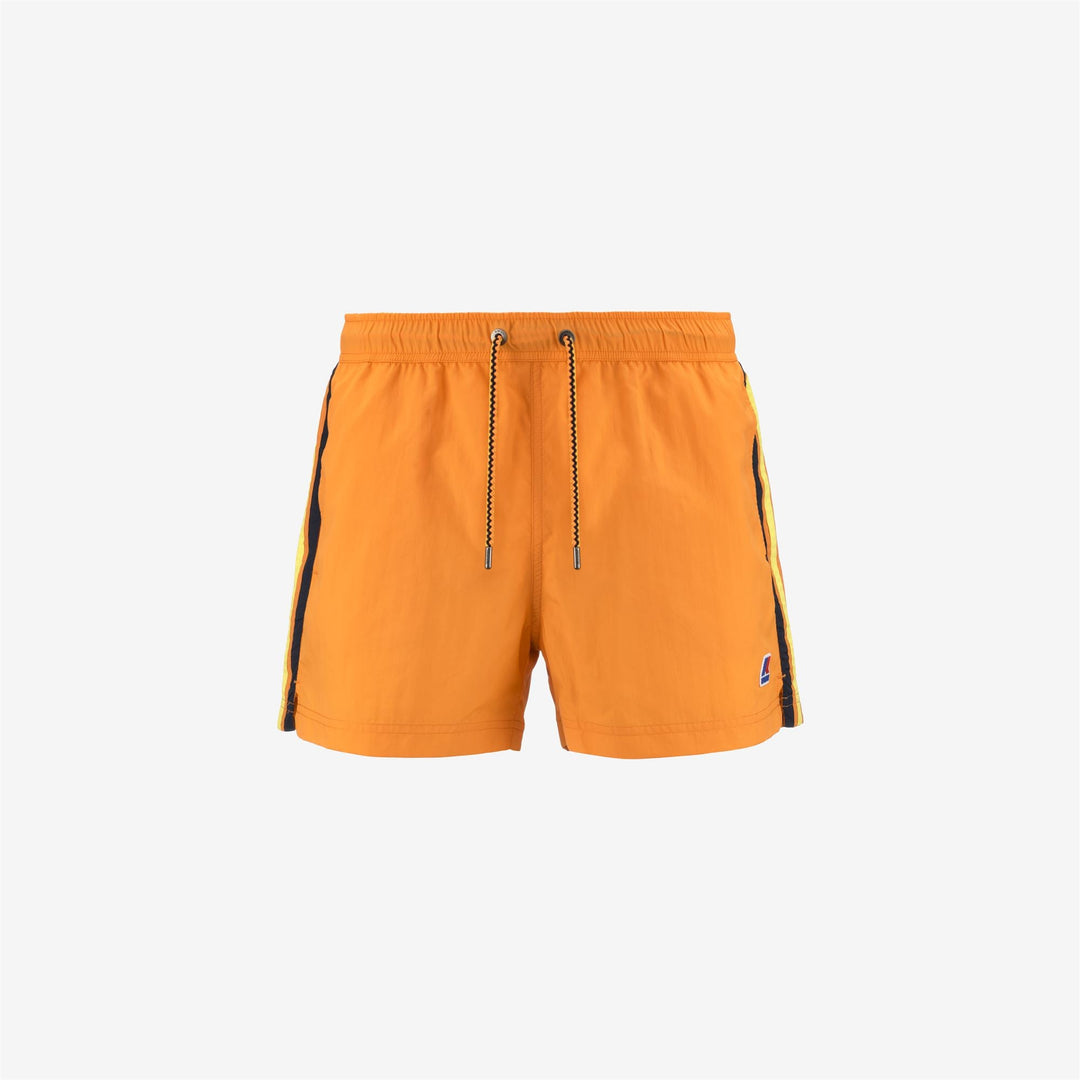 HAZEL TAPE - Bathing Suits - Swimming Trunks - MAN - ORANGE SAFFRON main