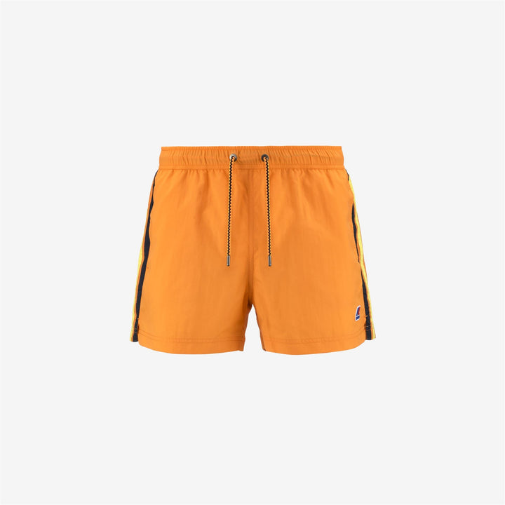 HAZEL TAPE - Bathing Suits - Swimming Trunks - MAN - ORANGE SAFFRON 1