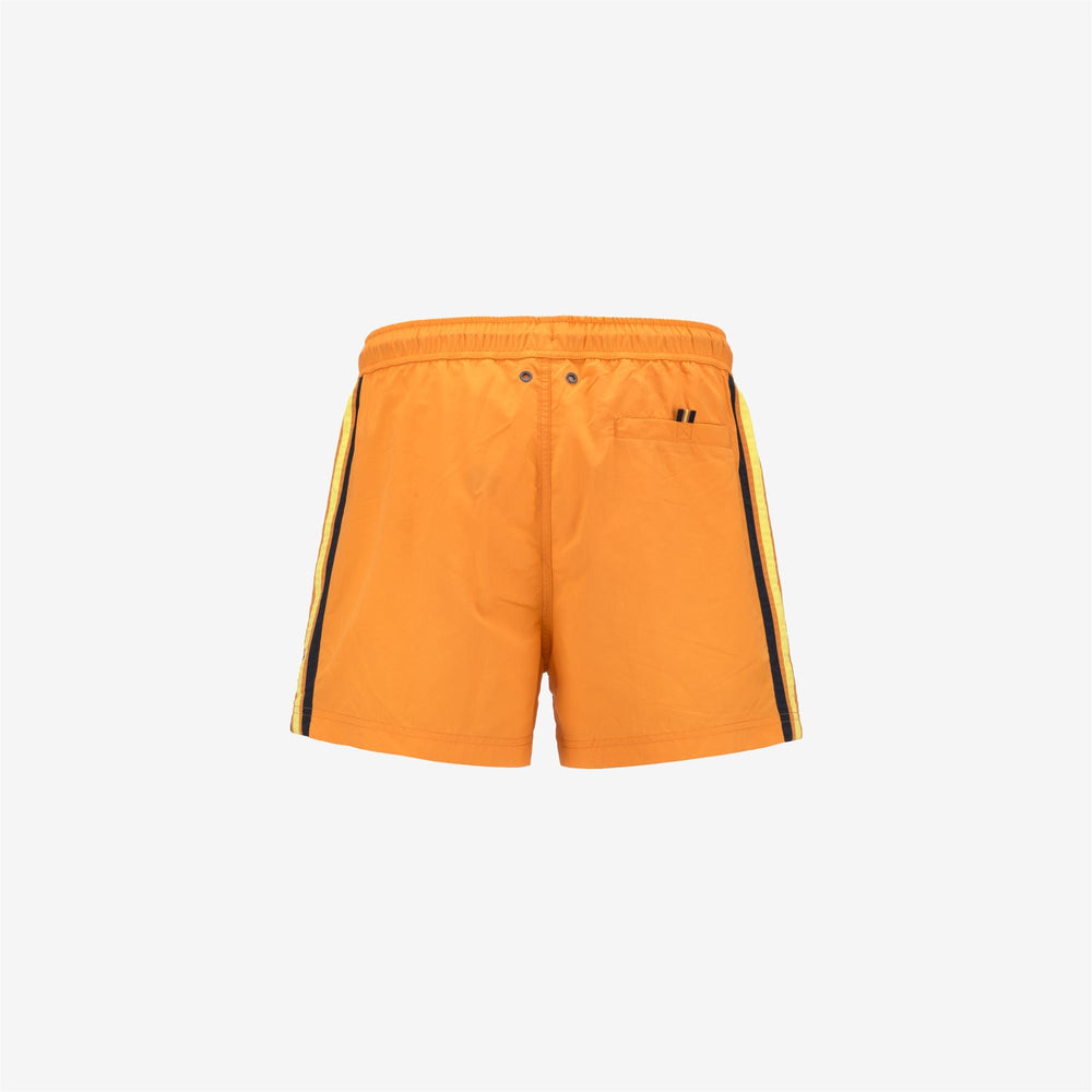 HAZEL TAPE - Bathing Suits - Swimming Trunks - MAN - ORANGE SAFFRON 02