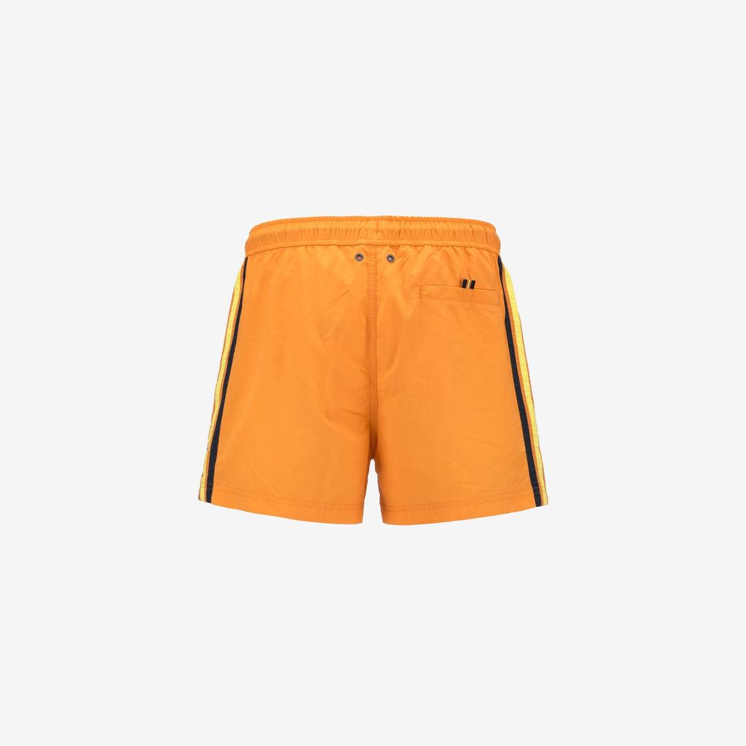 HAZEL TAPE - Bathing Suits - Swimming Trunks - MAN - ORANGE SAFFRON main