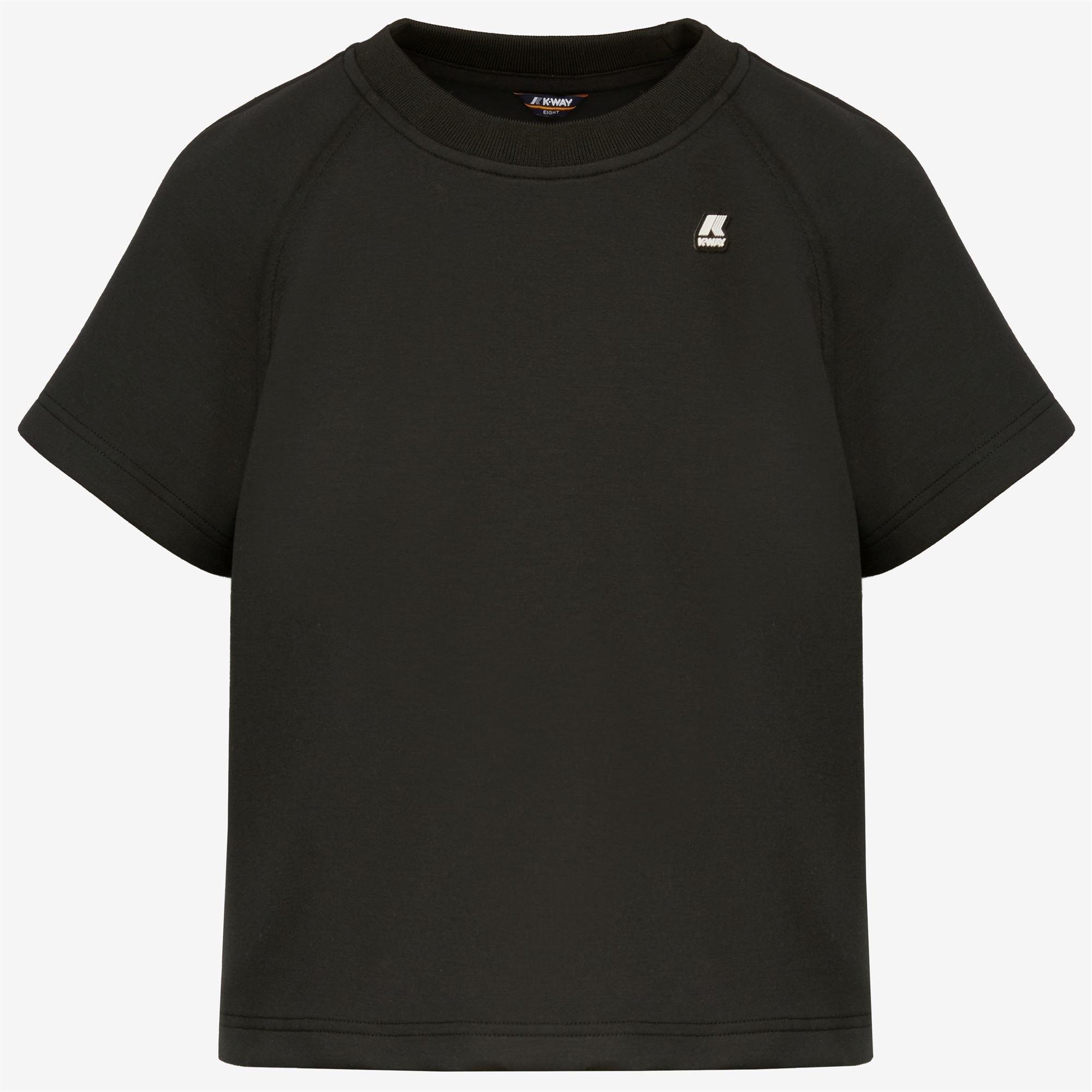 T-Shirts & Top_WOMAN_GUENDALINE LIGHT SPACER_T-Shirt_Black Pure - Commercial 1