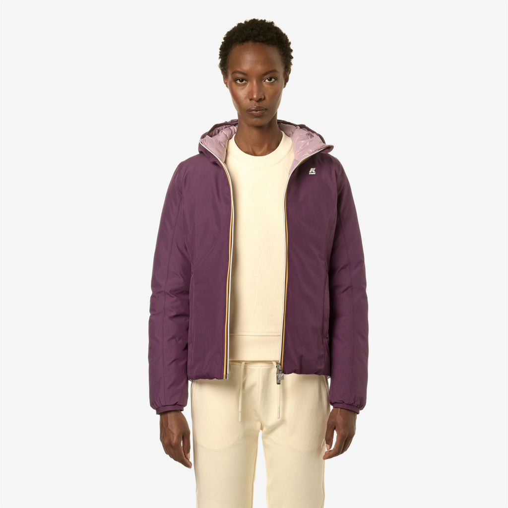 Jackets_Woman_LILY ST THERMO DOUBLE_Short_Violet P-Violet D - Commercial 4