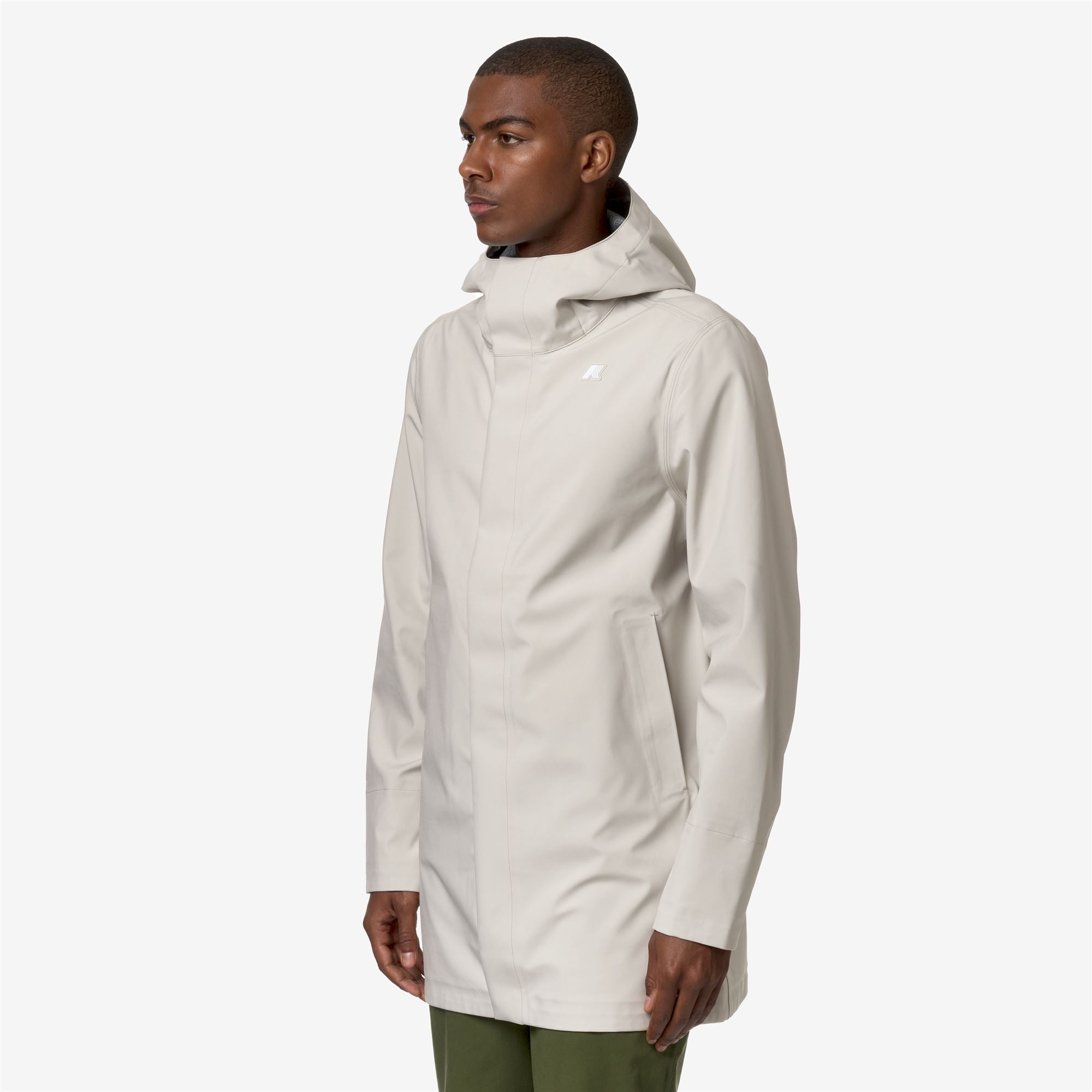 Jackets_MAN_TOMMY BONDED JERSEY_3/4 Length_BEIGE LT - Commercial 5