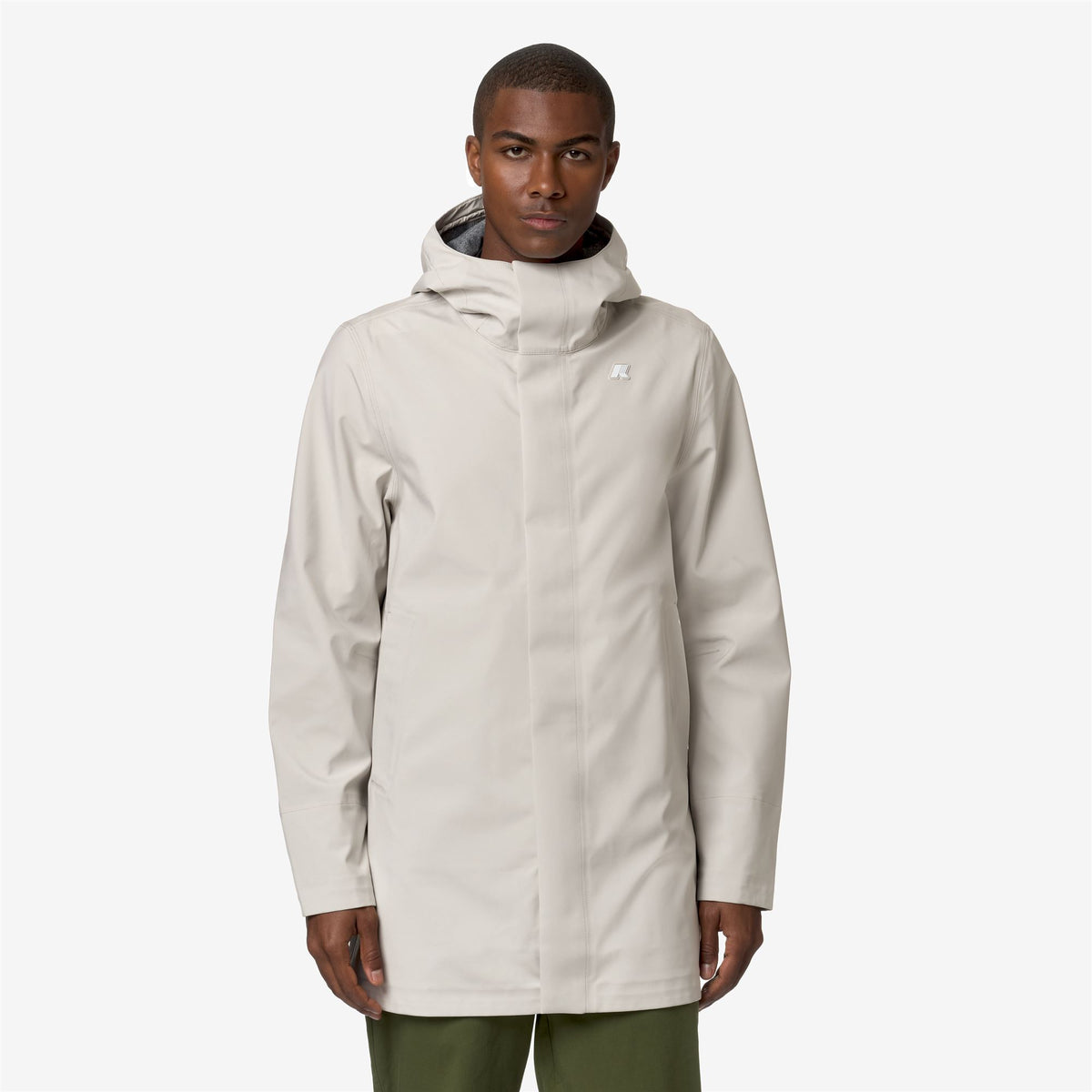 Jackets_MAN_TOMMY BONDED JERSEY_3/4 Length_BEIGE LT - Commercial 4
