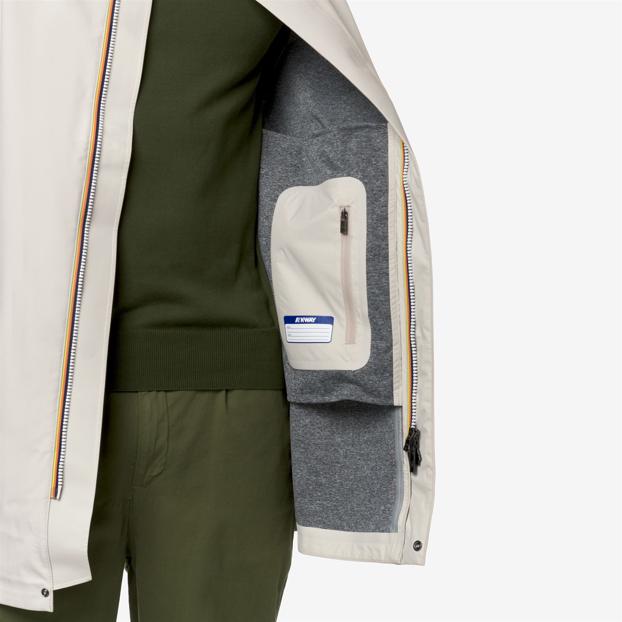 Jackets_MAN_TOMMY BONDED JERSEY_3/4 Length_BEIGE LT - Commercial 7